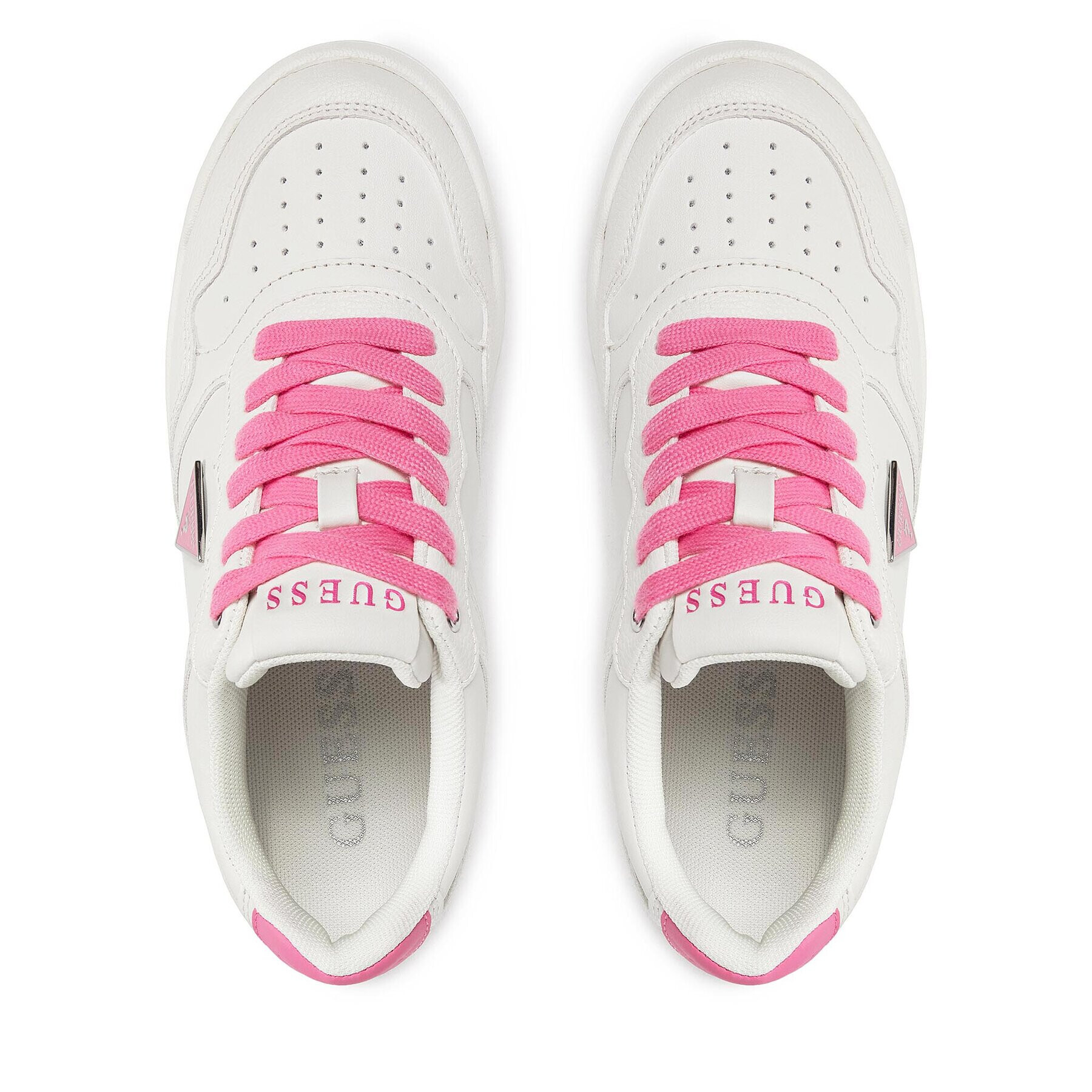 Guess Сникърси Miram FLPMIR ELE12 Бял - Pepit.bg