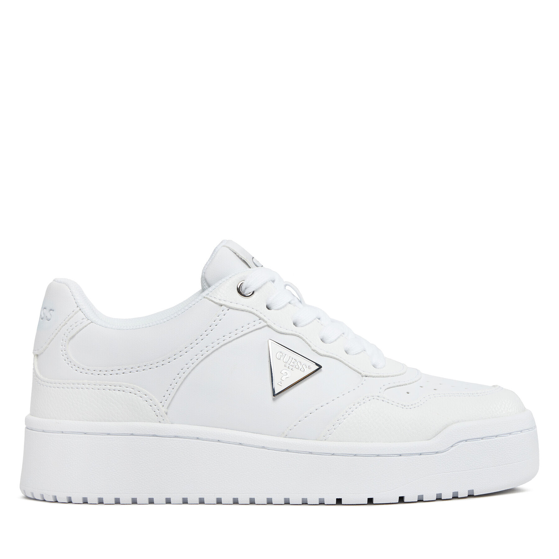 Guess Сникърси Miram FLPMIR ELE12 Бял - Pepit.bg