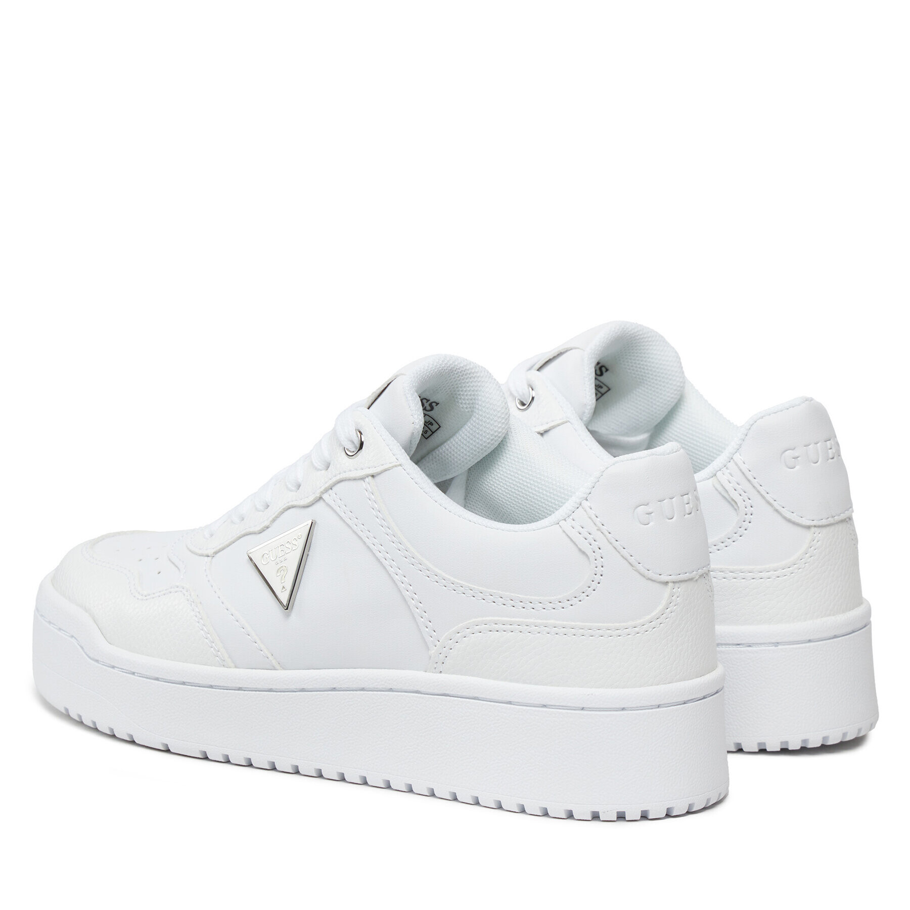 Guess Сникърси Miram FLPMIR ELE12 Бял - Pepit.bg