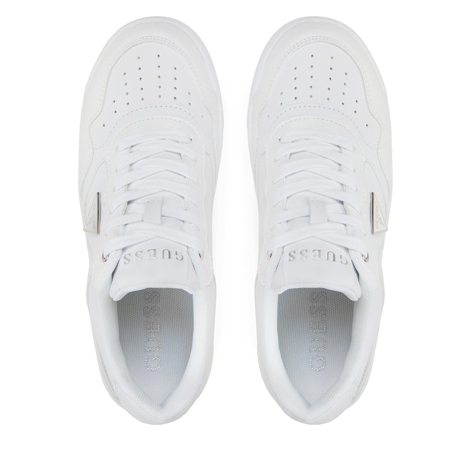 Guess Сникърси Miram FLPMIR ELE12 Бял - Pepit.bg