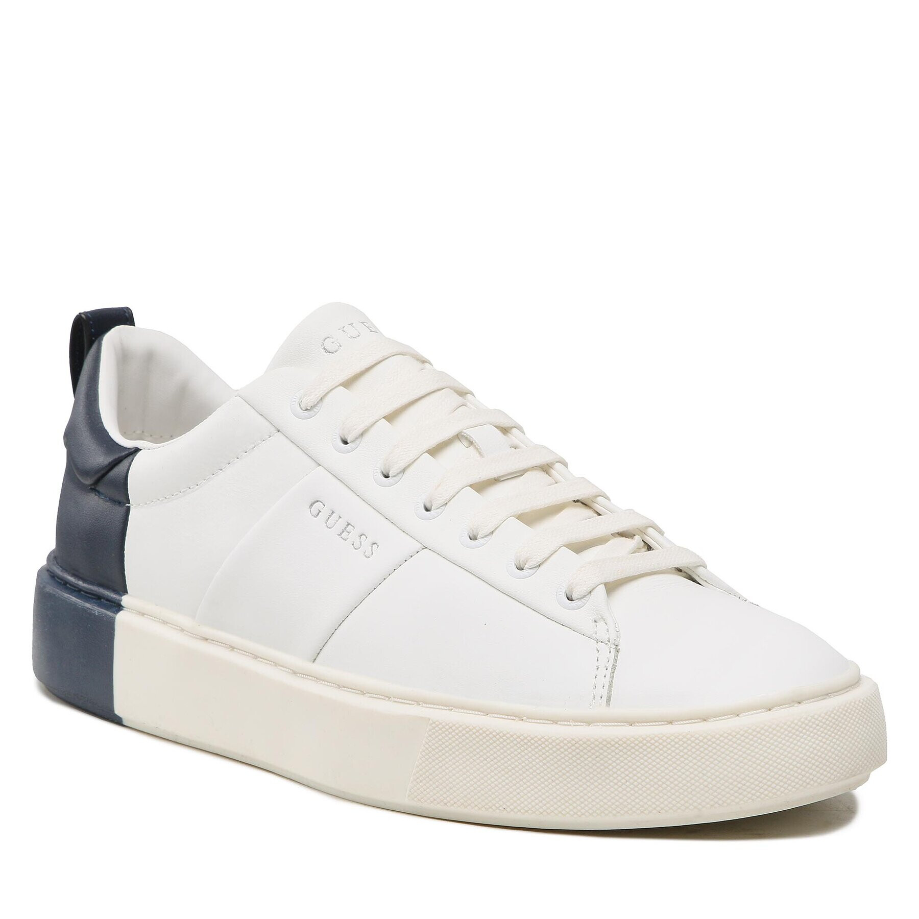 Guess Сникърси New Vice FM5NVI LEA12 Бял - Pepit.bg