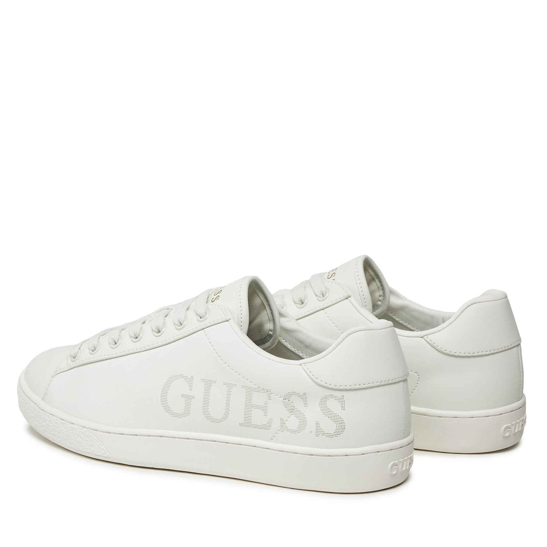 Guess Сникърси Nola K FM7NOK FAB12 Бял - Pepit.bg