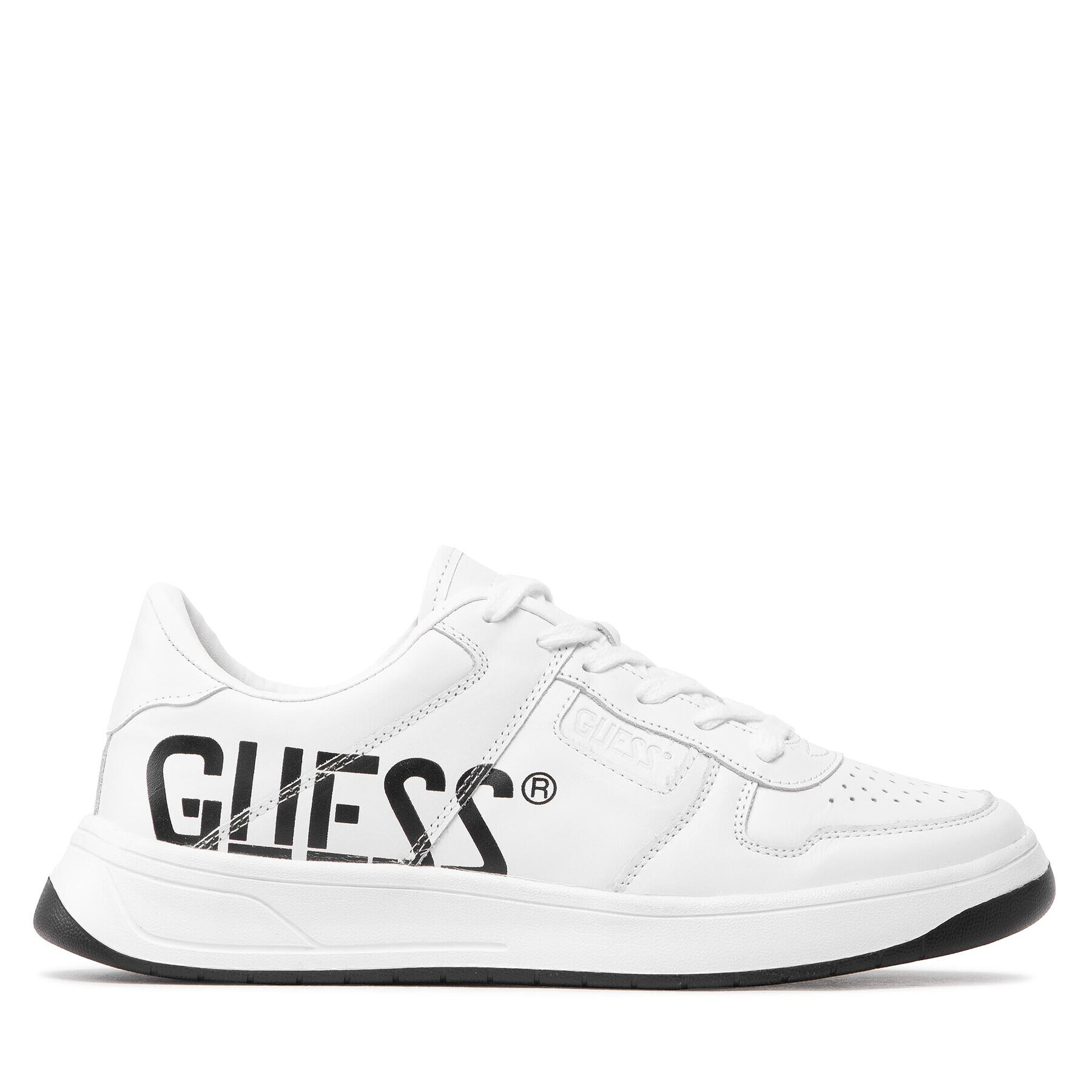 Guess Сникърси Ponte FM7PON LEA12 Бял - Pepit.bg