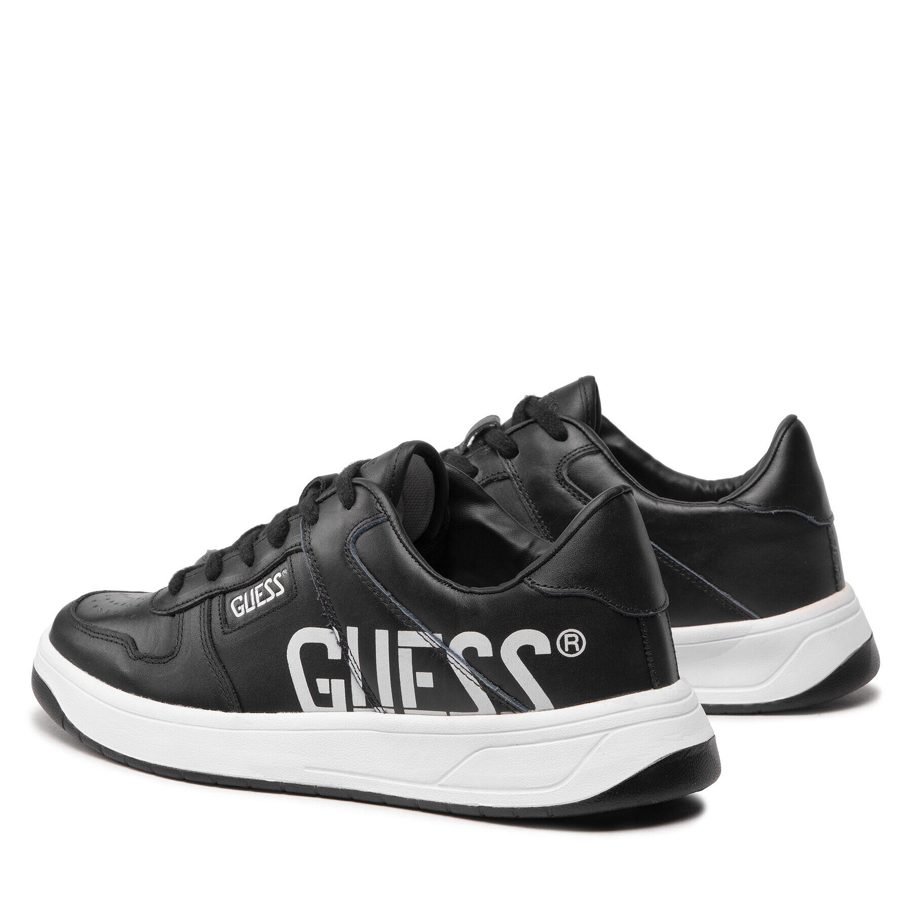 Guess Сникърси Ponte FM7PON LEA12 Черен - Pepit.bg