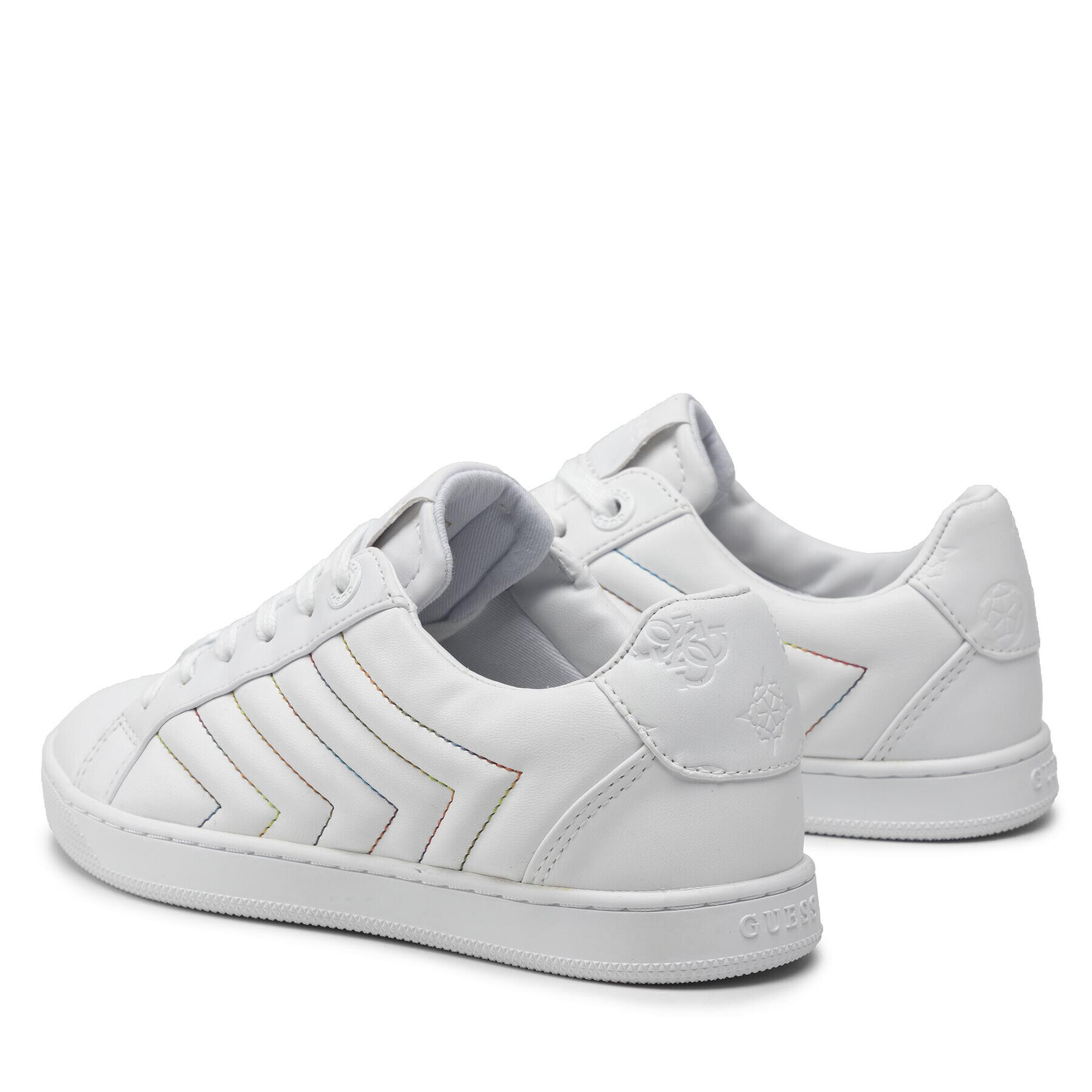 Guess Сникърси Reemana FL5RMN FAL12 Бял - Pepit.bg
