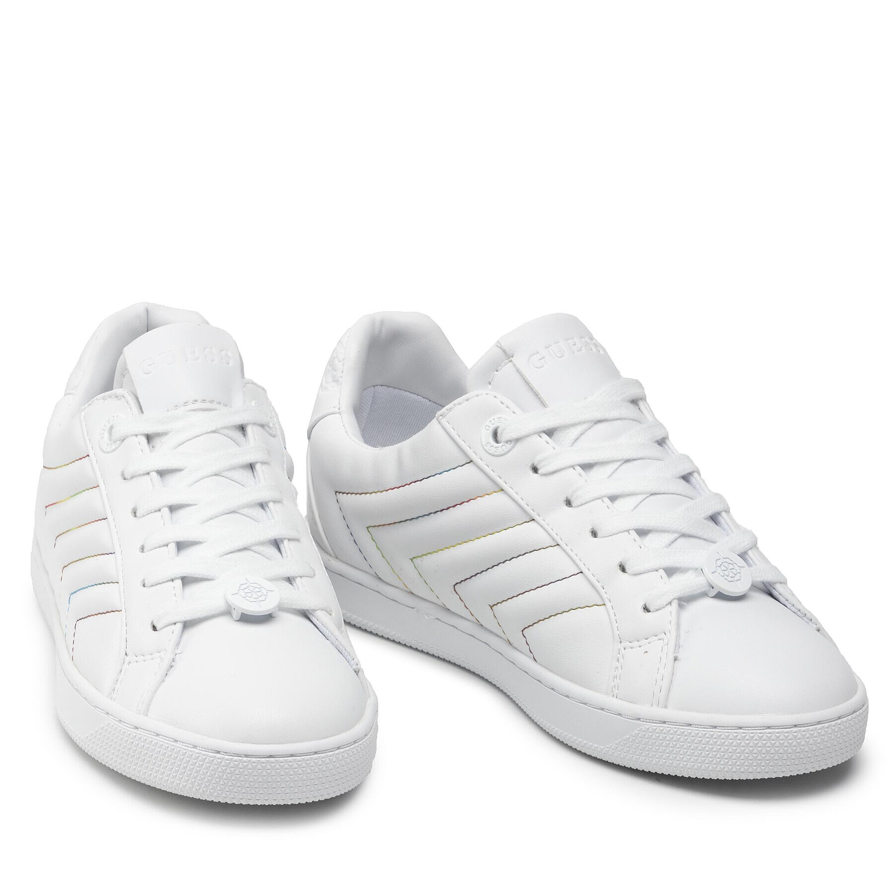 Guess Сникърси Reemana FL5RMN FAL12 Бял - Pepit.bg