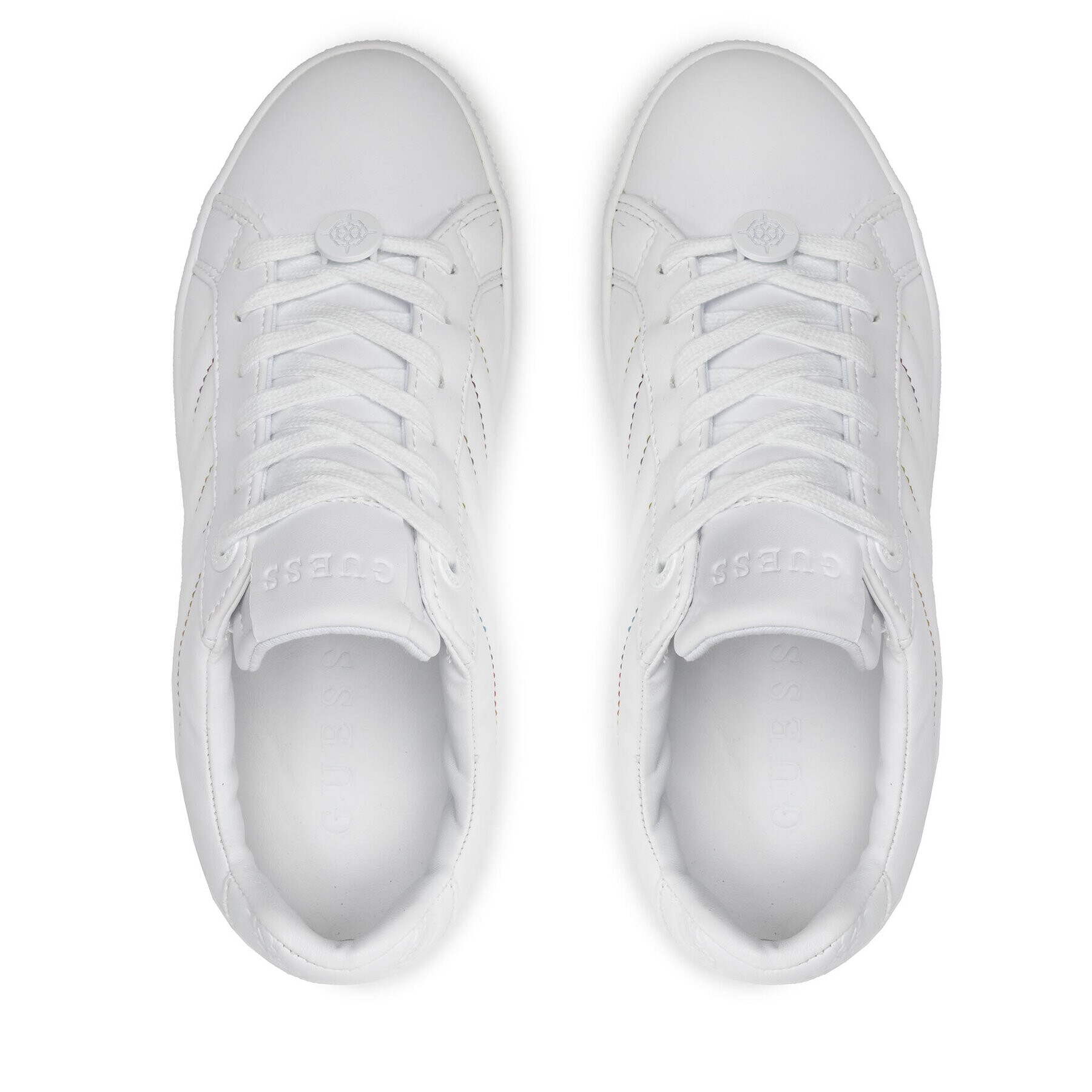 Guess Сникърси Reemana FL5RMN FAL12 Бял - Pepit.bg