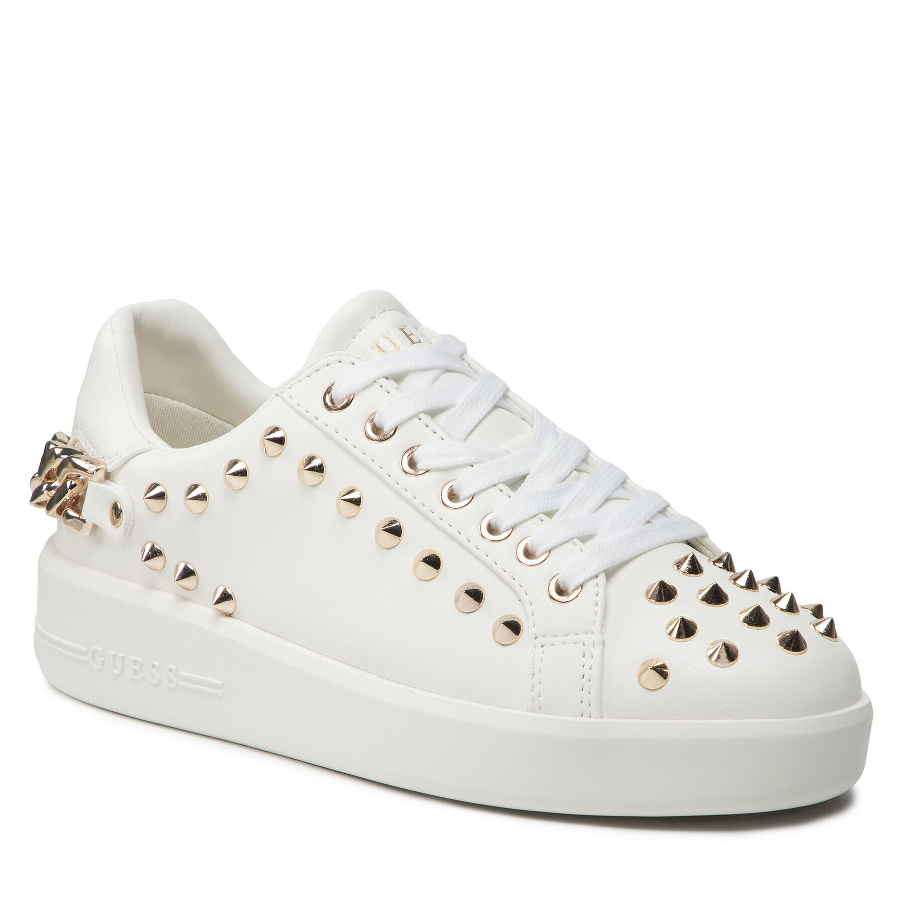 Guess Сникърси Renatta FL7RNT LEA12 Бял - Pepit.bg