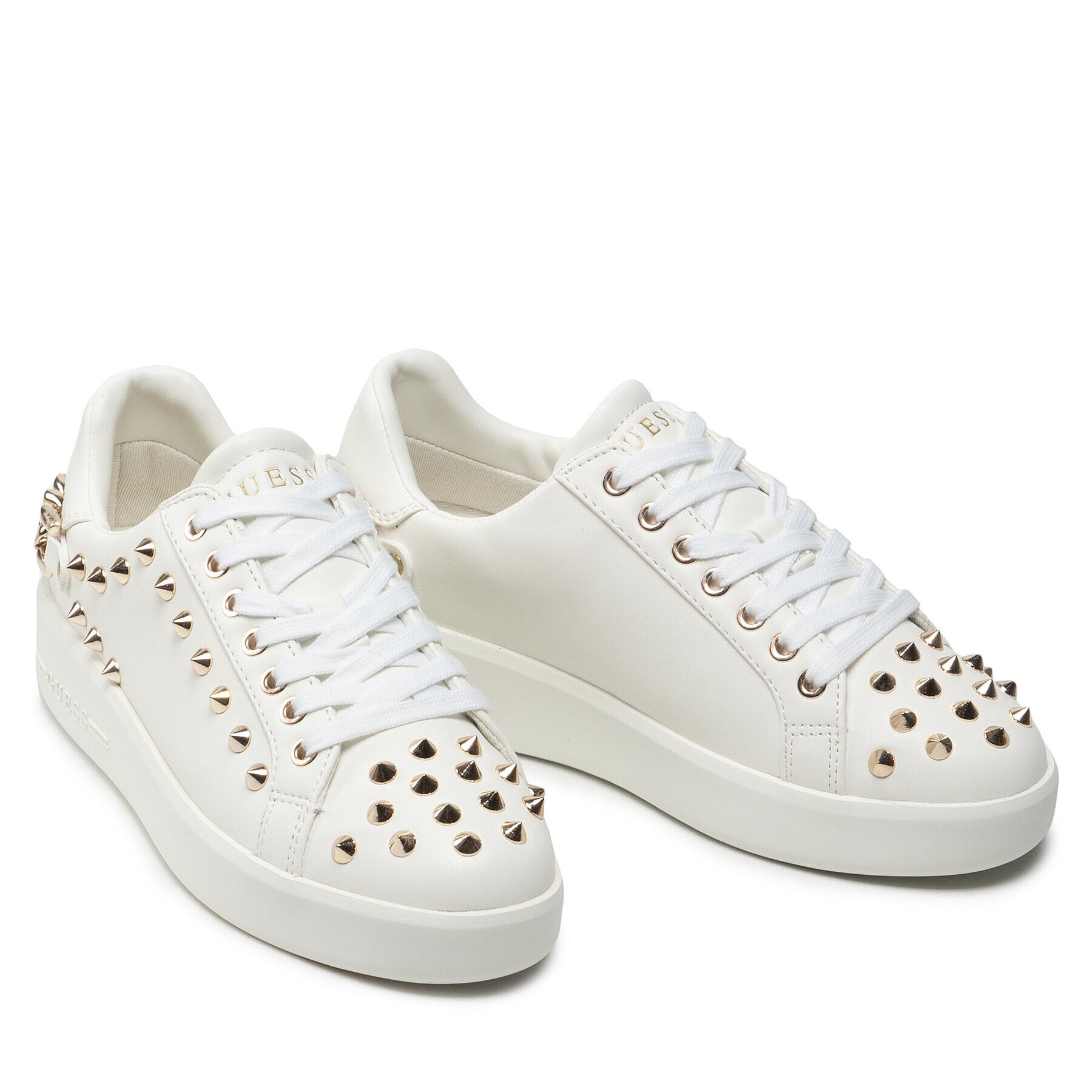 Guess Сникърси Renatta FL7RNT LEA12 Бял - Pepit.bg