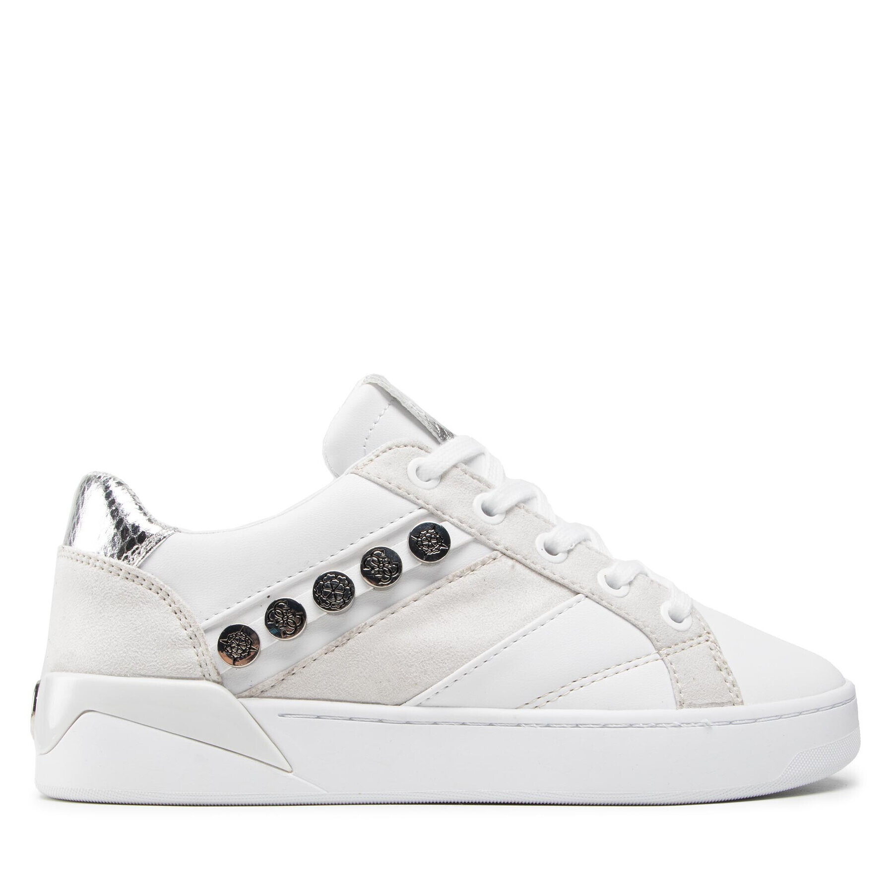 Guess Сникърси Roxo FL5RXO ELE12 Бял - Pepit.bg