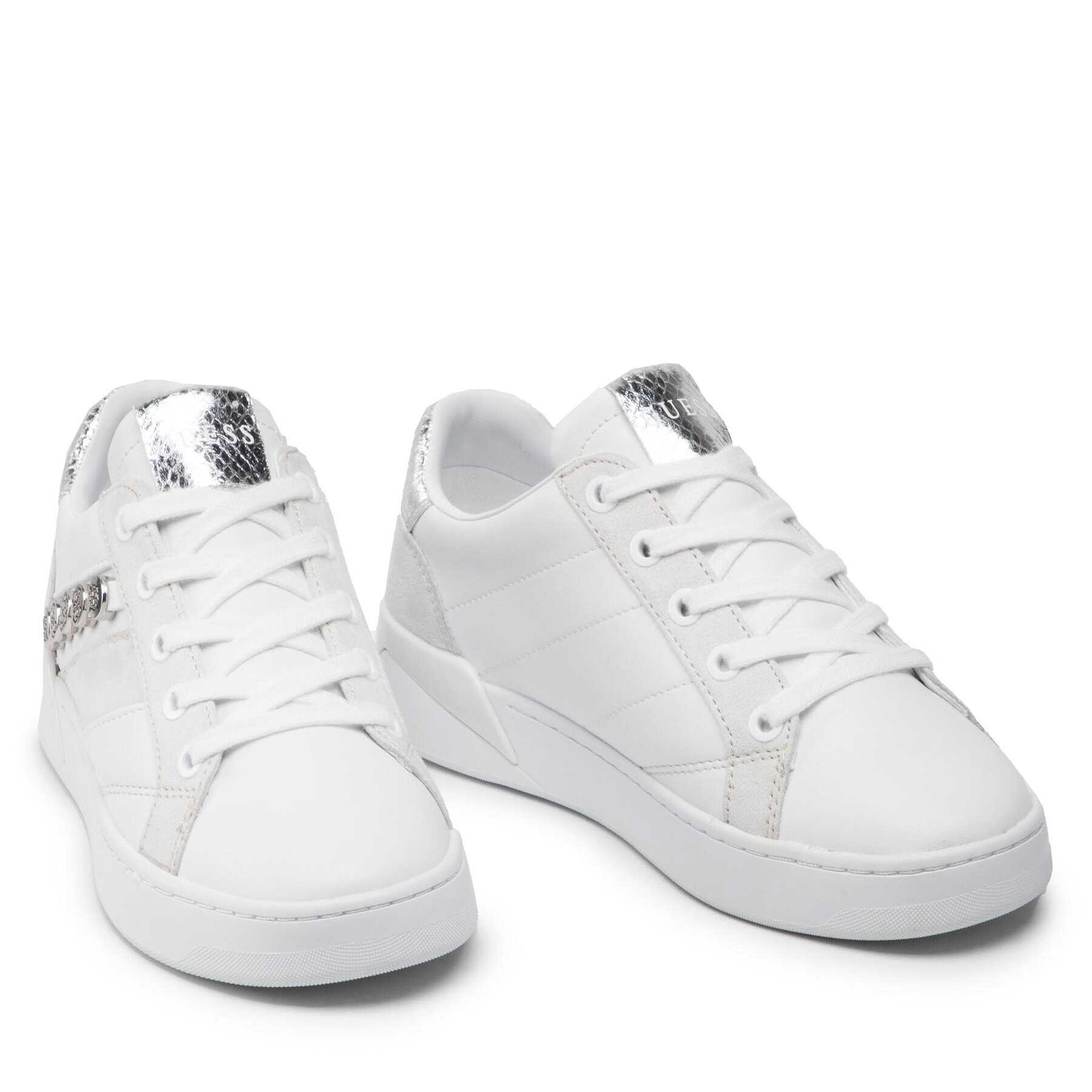 Guess Сникърси Roxo FL5RXO ELE12 Бял - Pepit.bg