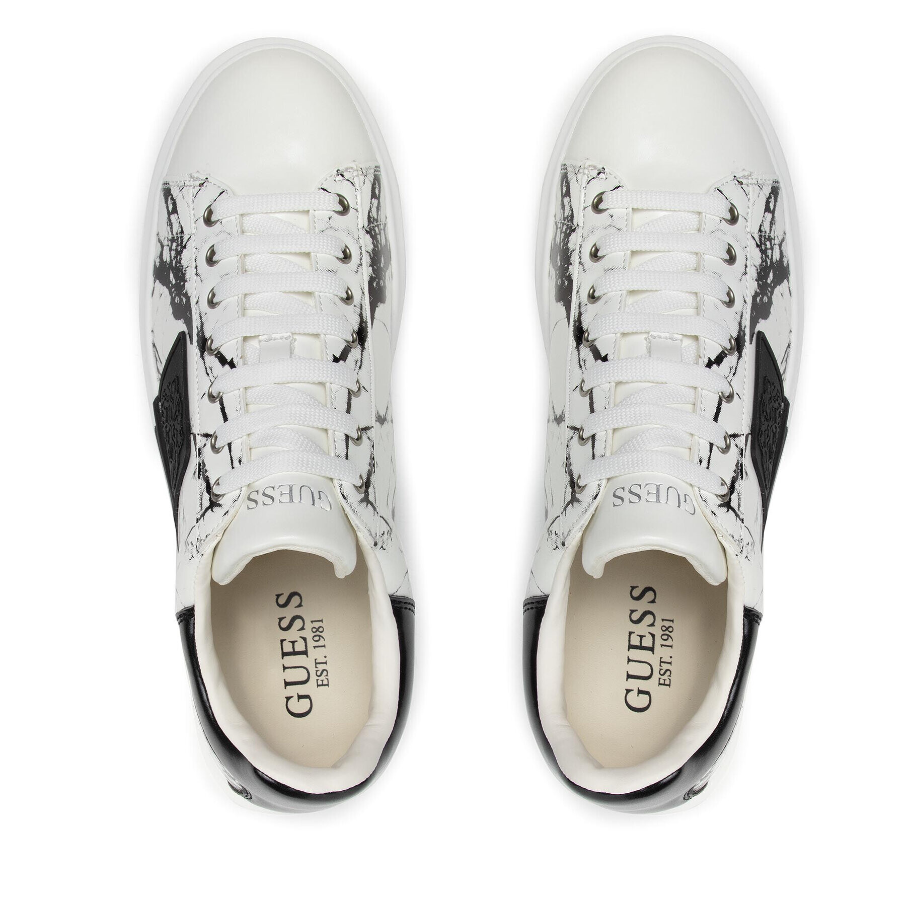 Guess Сникърси Salerno FM5SRN ELE12 Бял - Pepit.bg