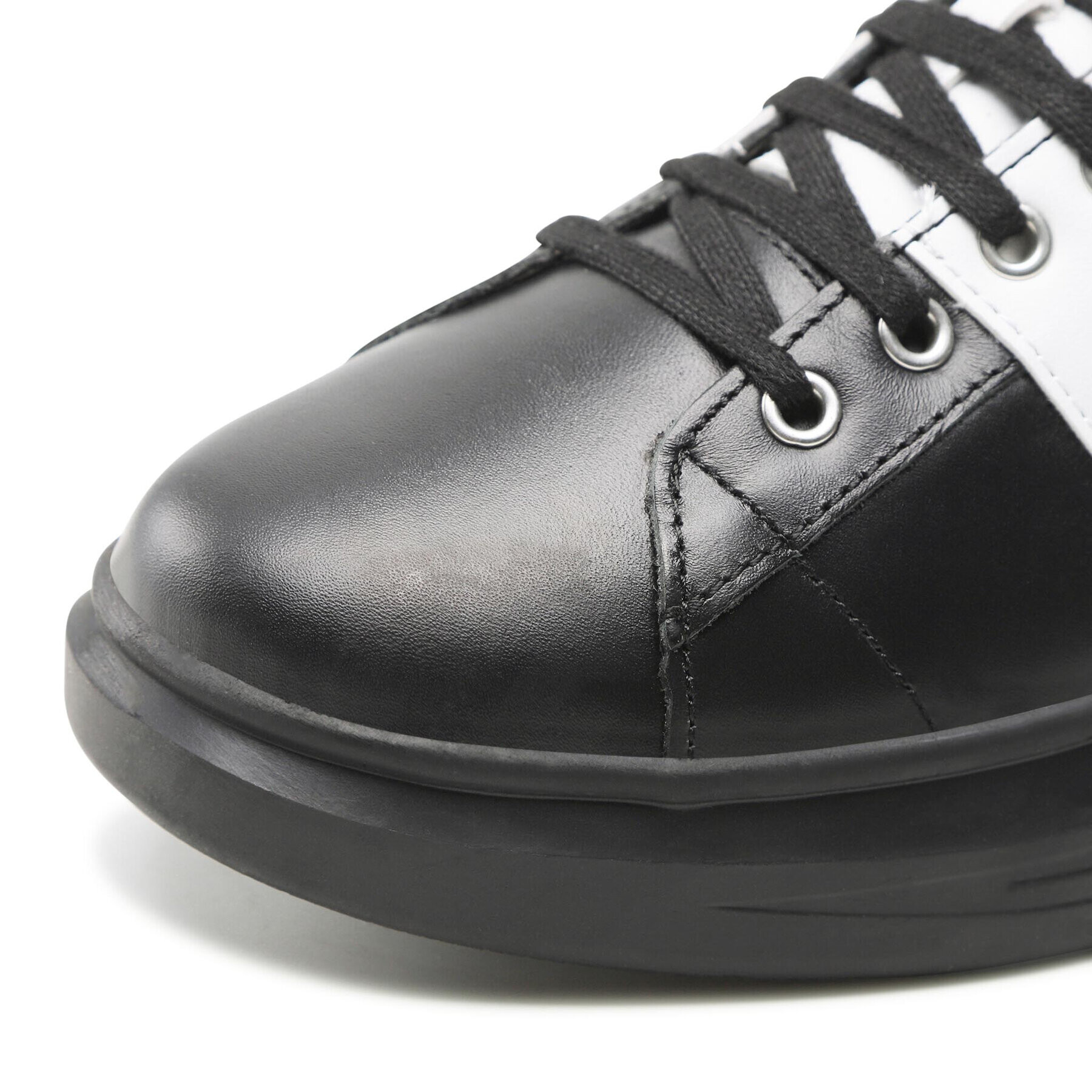 Guess Сникърси Salerno FM7SRN FAB12 Черен - Pepit.bg