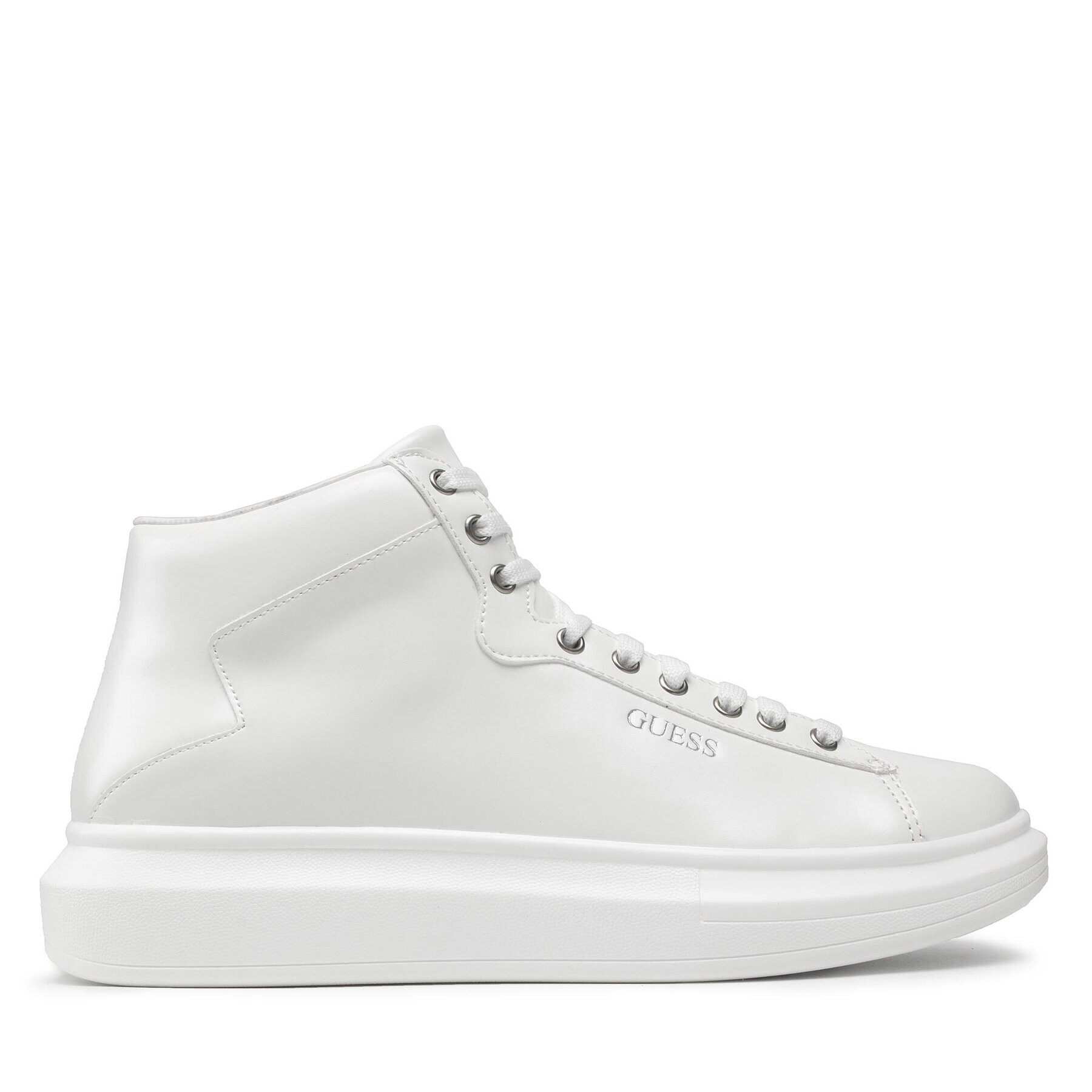Guess Сникърси Salerno Mid FM5SAM ELE12 Бял - Pepit.bg