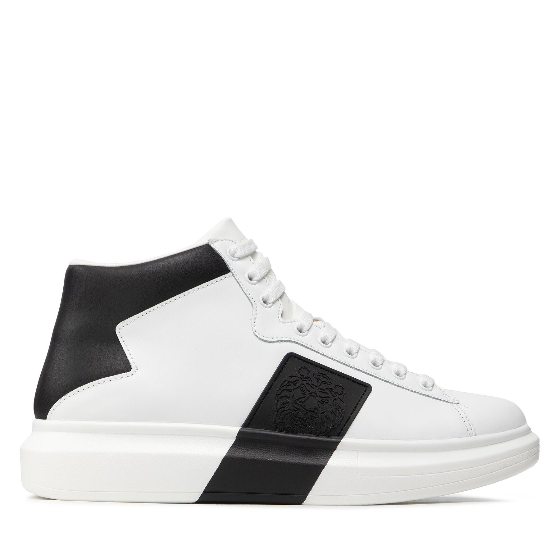 Guess Сникърси Salerno Mid FM5SAM LEA12 Бял - Pepit.bg