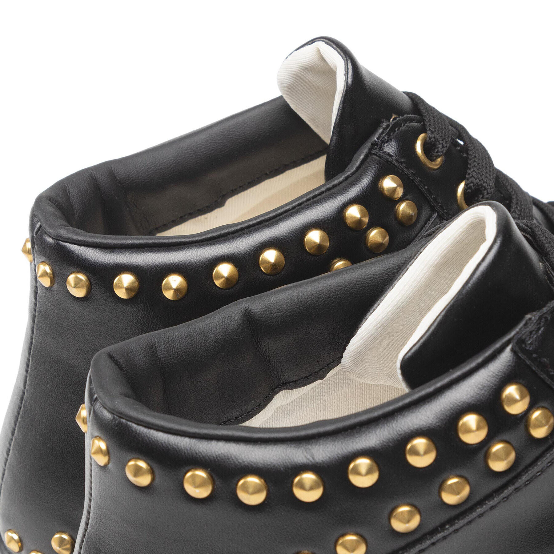 Guess Сникърси Salerno Mid Studs FM5SIS ELE12 Черен - Pepit.bg