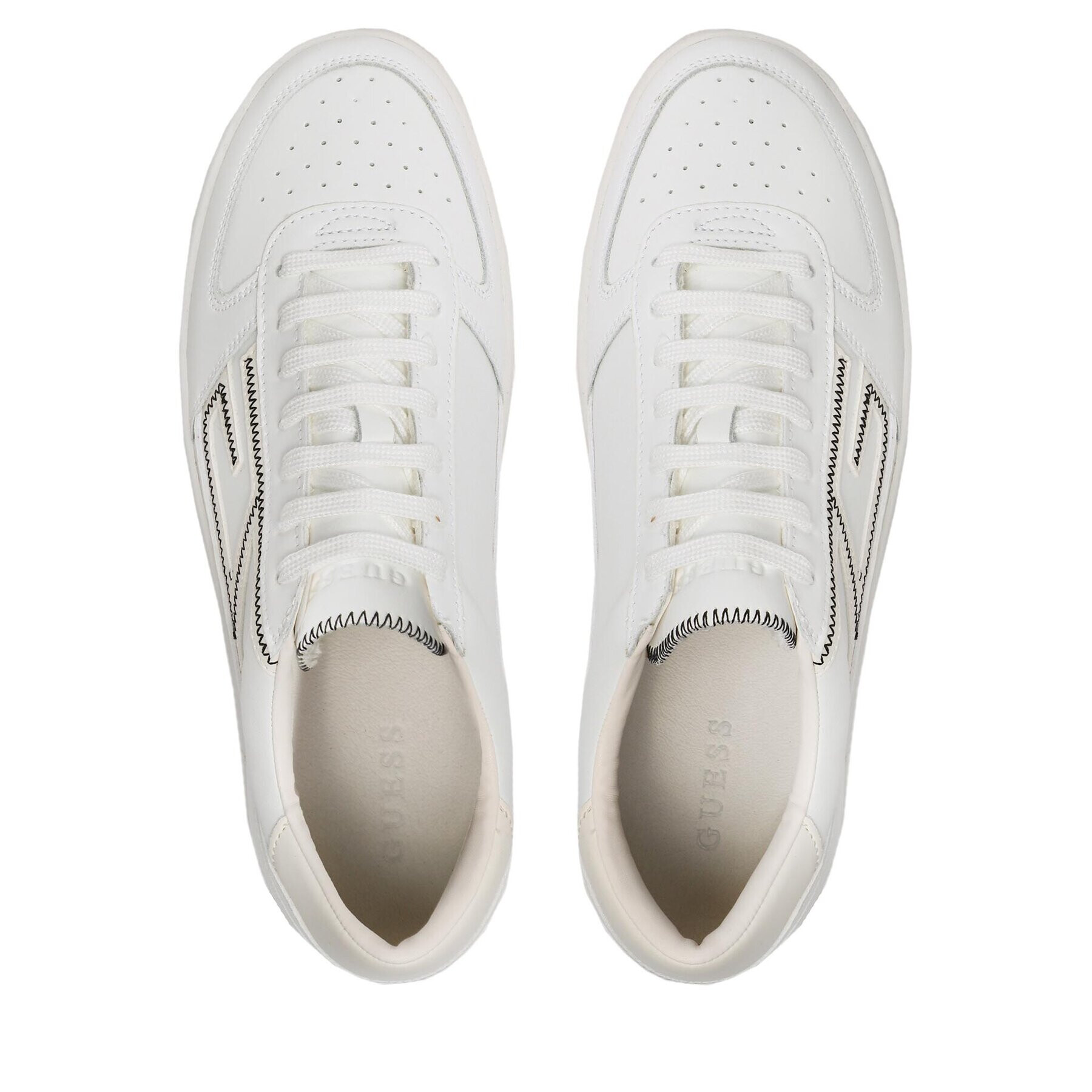 Guess Сникърси Silea FM5SIL ELE12 Бял - Pepit.bg