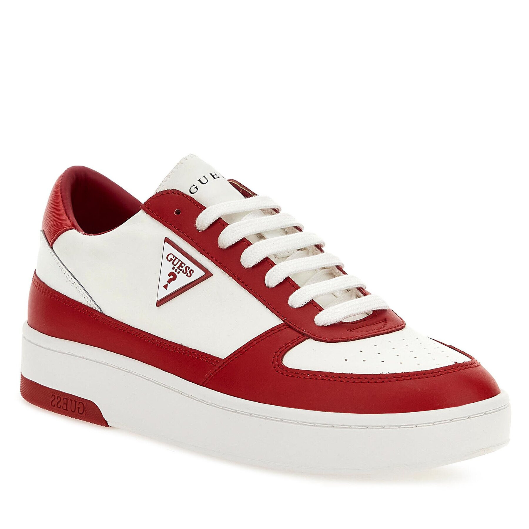 Guess Сникърси Silea FM7SIL LEA12 Бял - Pepit.bg