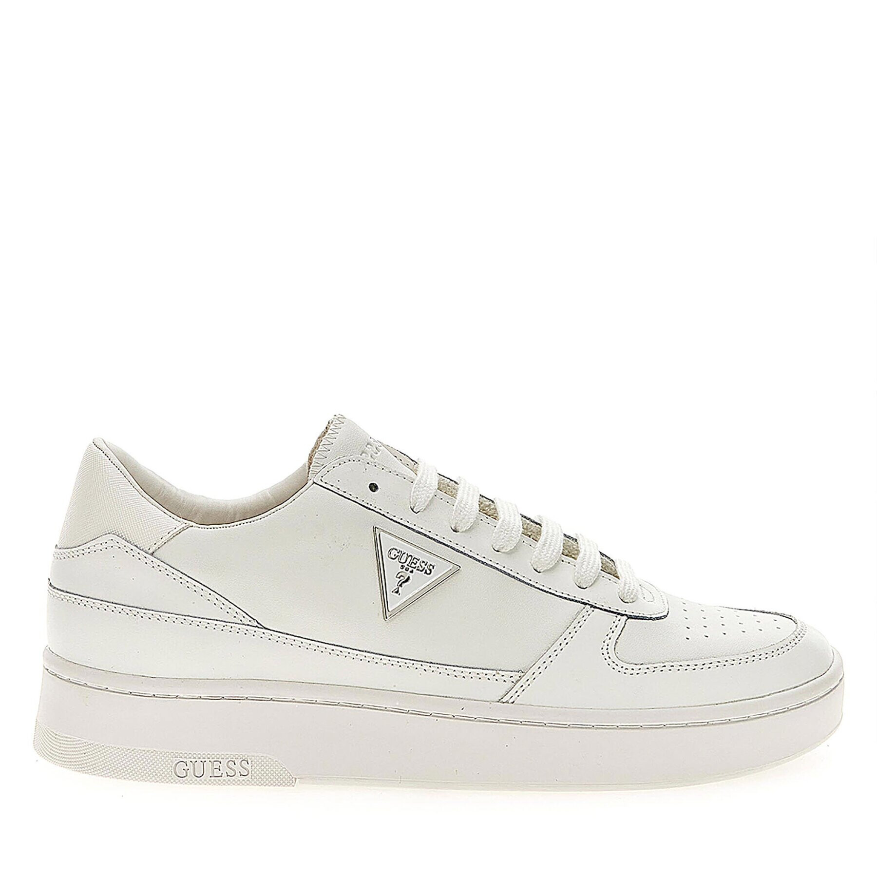 Guess Сникърси Silea FM7SIL LEA12 Бял - Pepit.bg