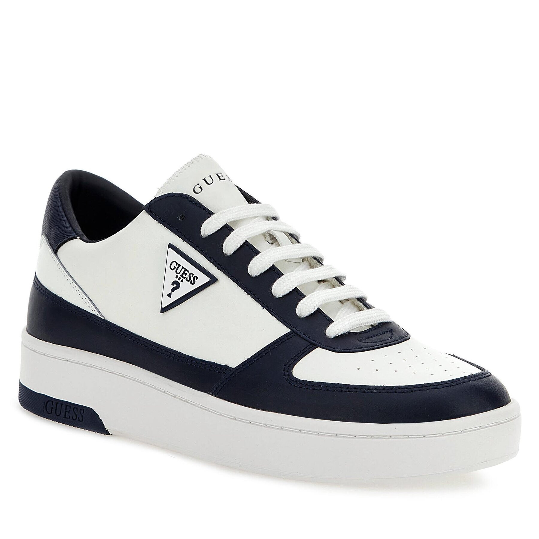 Guess Сникърси Silea FM7SIL LEA12 Бял - Pepit.bg