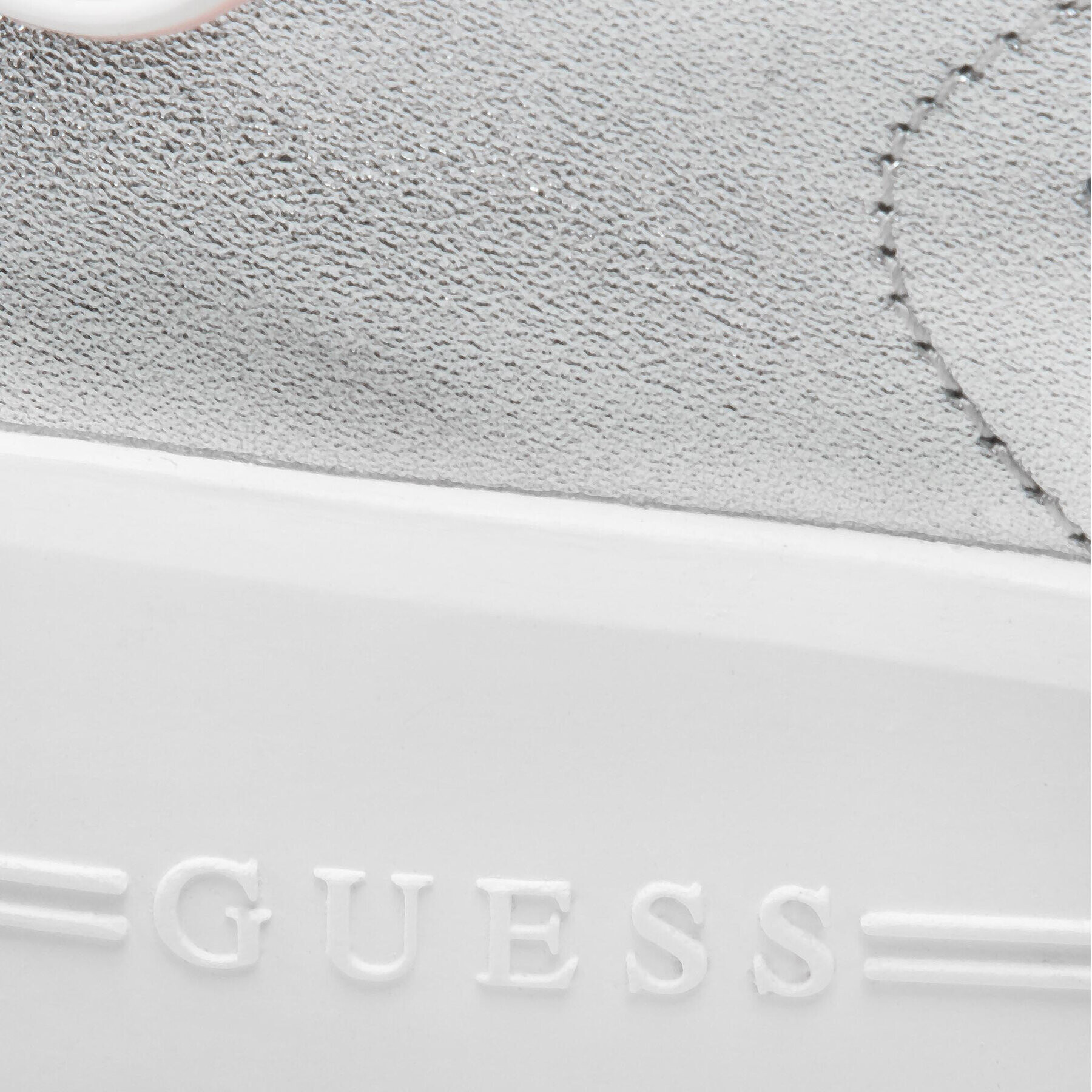 Guess Сникърси Sneaker Cupsole Low FL6RKE LEM12 Сребрист - Pepit.bg