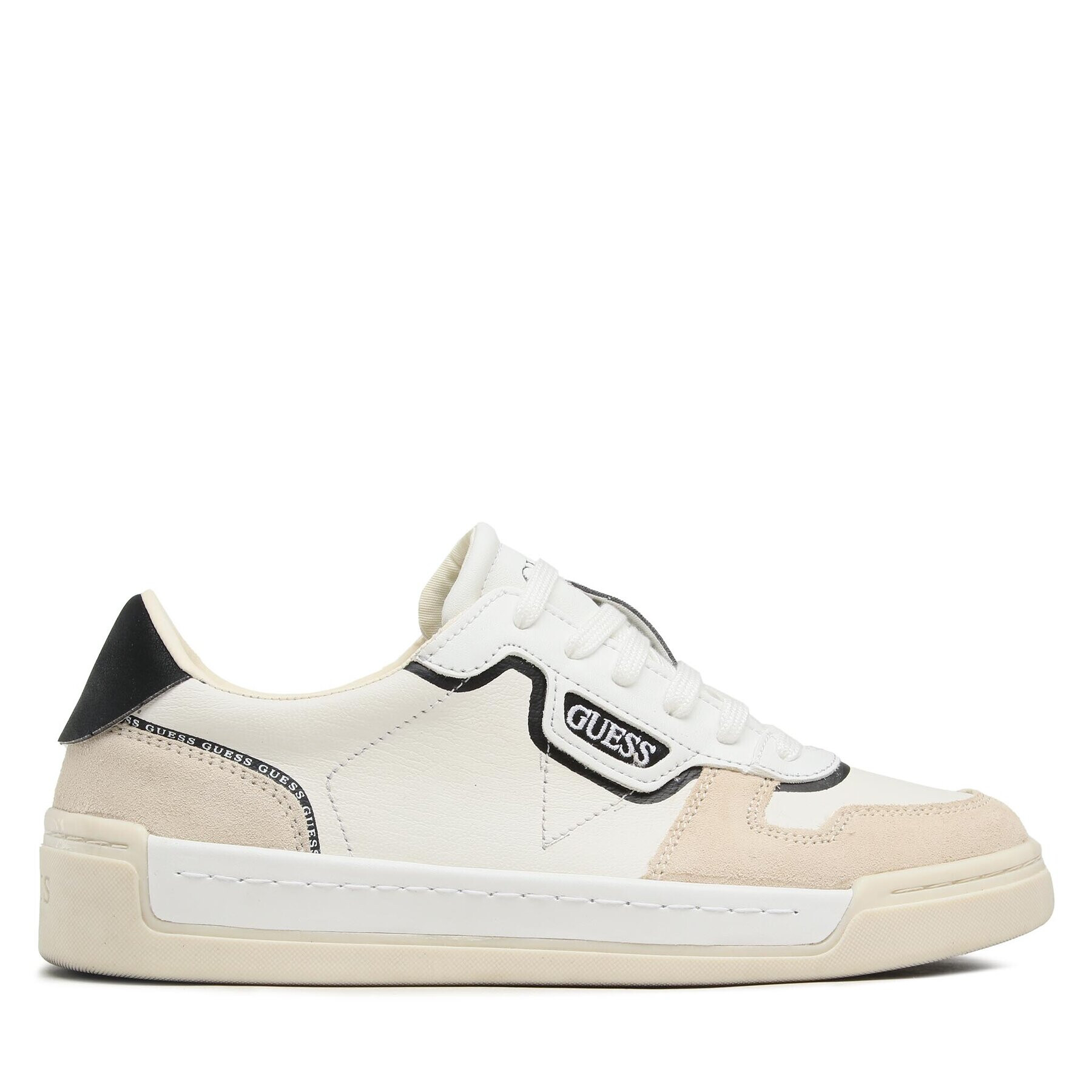 Guess Сникърси Strave Vintage Carryover FM5STV LEA12 Бял - Pepit.bg