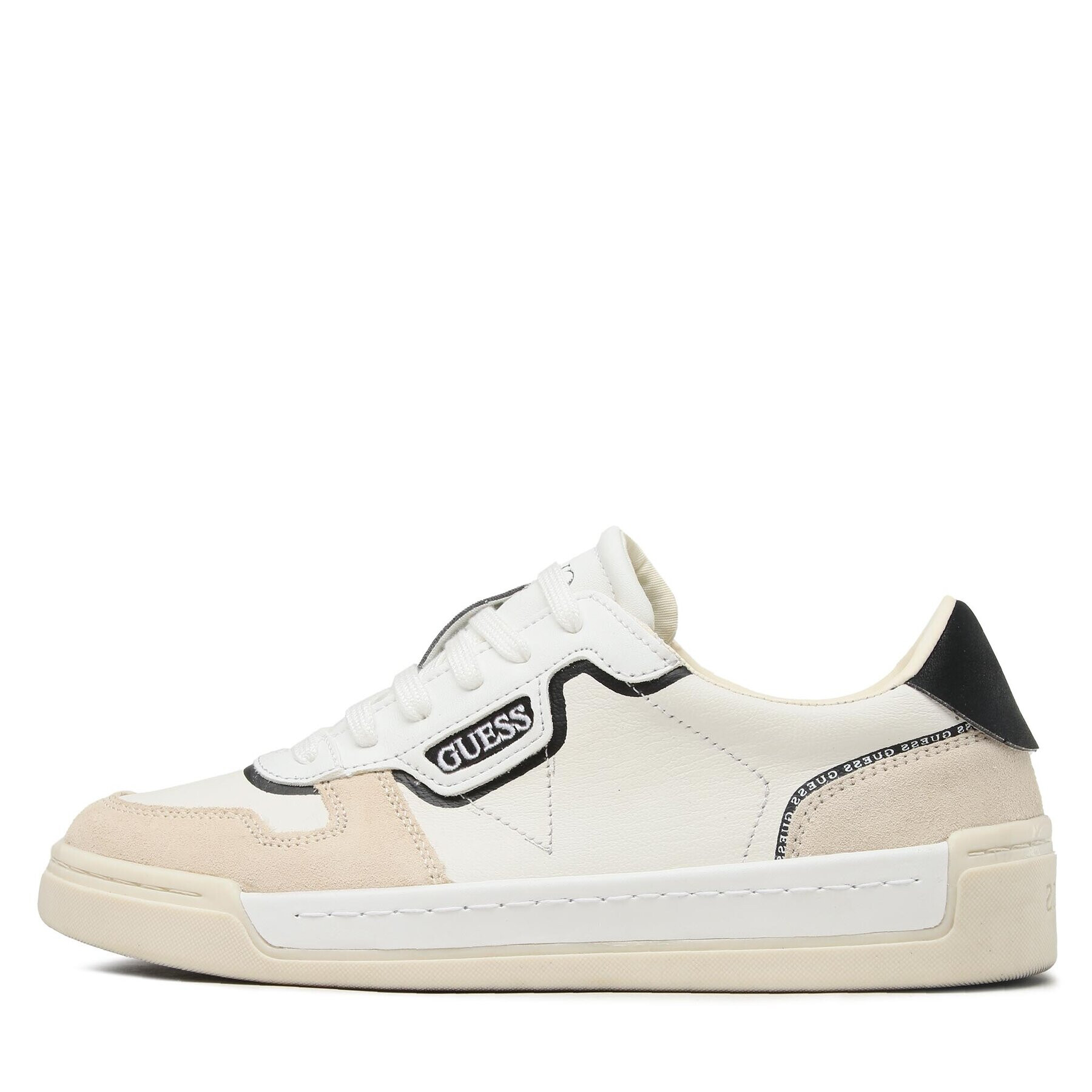 Guess Сникърси Strave Vintage Carryover FM5STV LEA12 Бял - Pepit.bg
