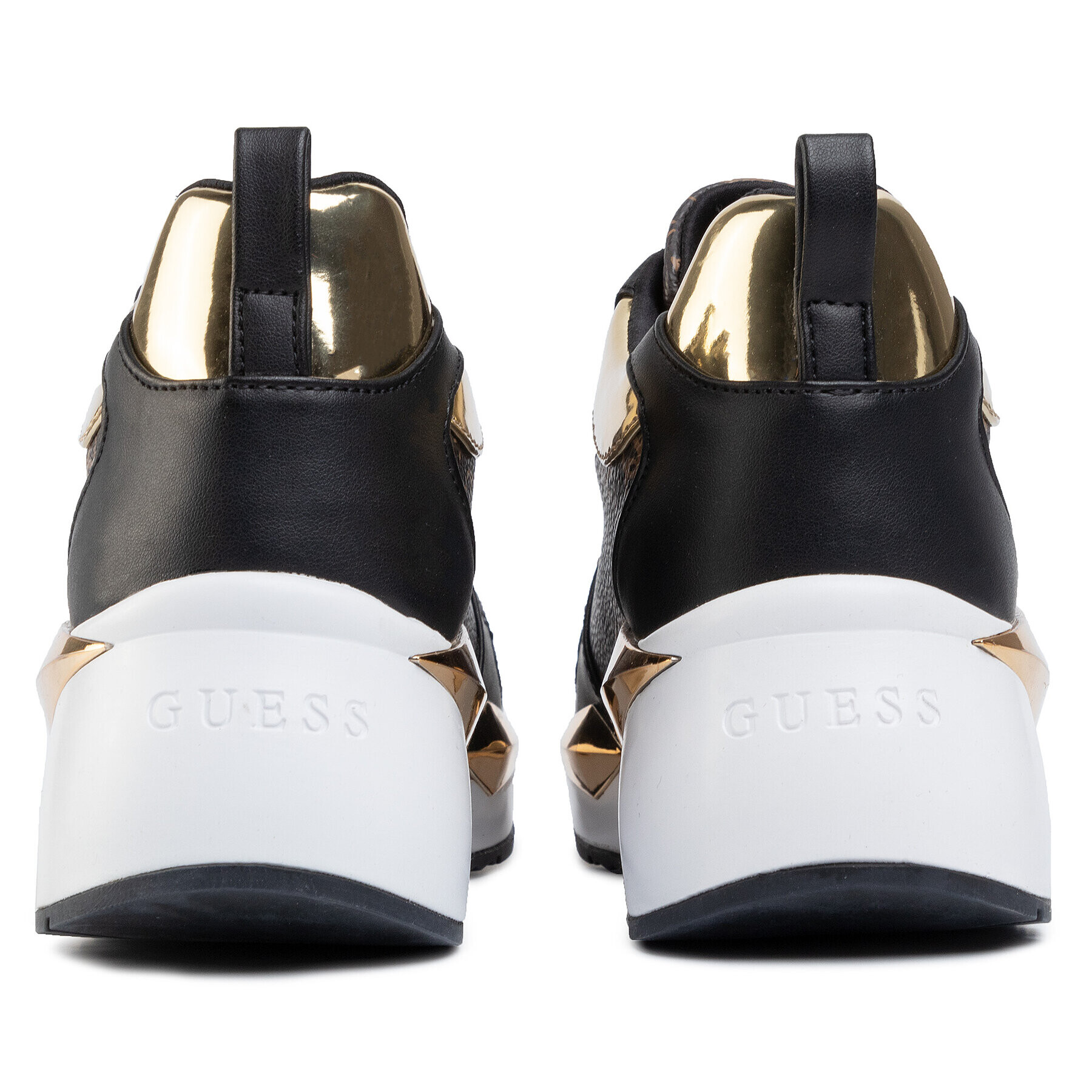 Guess Сникърси Tallya FL5TLY FAL12 Кафяв - Pepit.bg