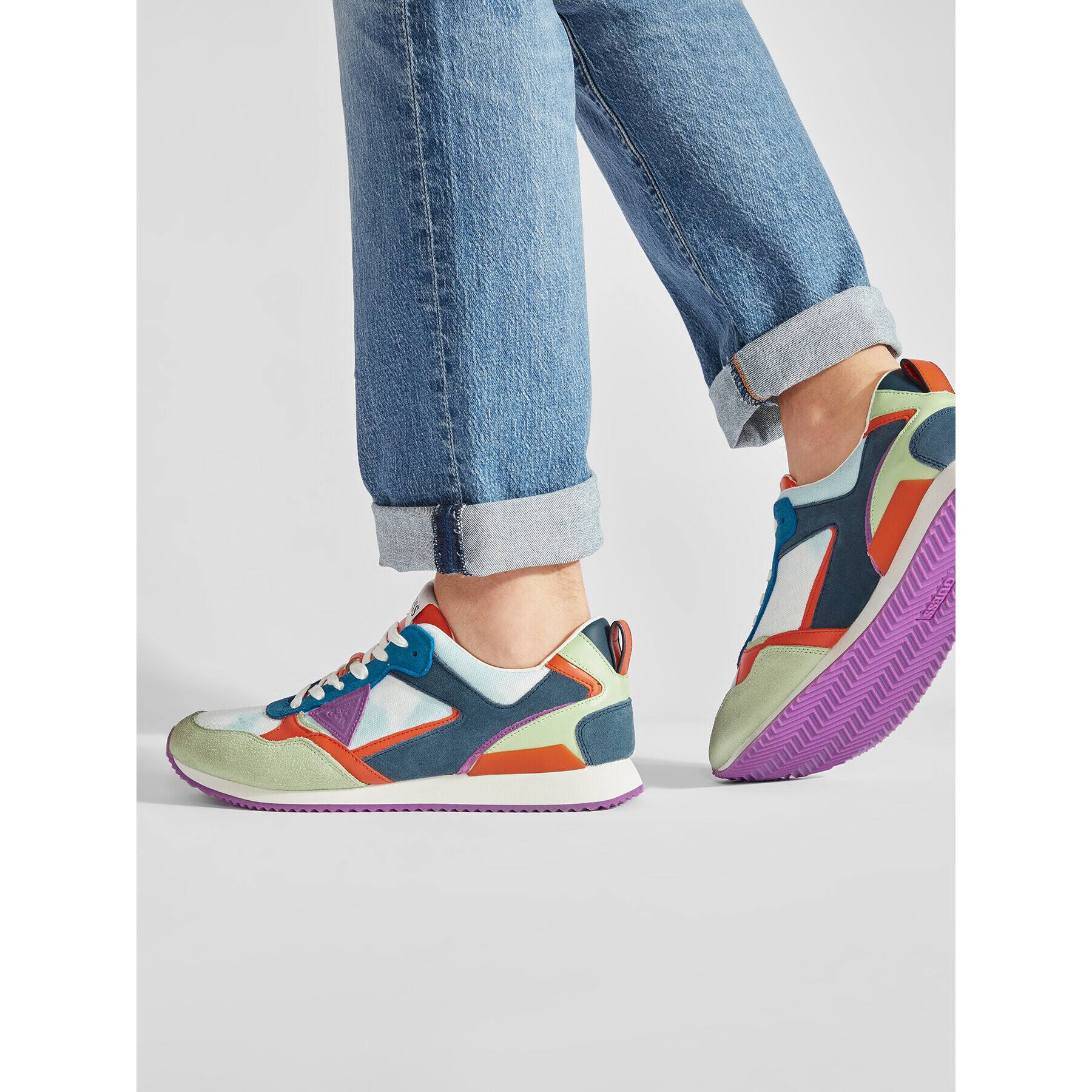 Guess Сникърси Treviso FM6TRE SUE12 Цветен - Pepit.bg