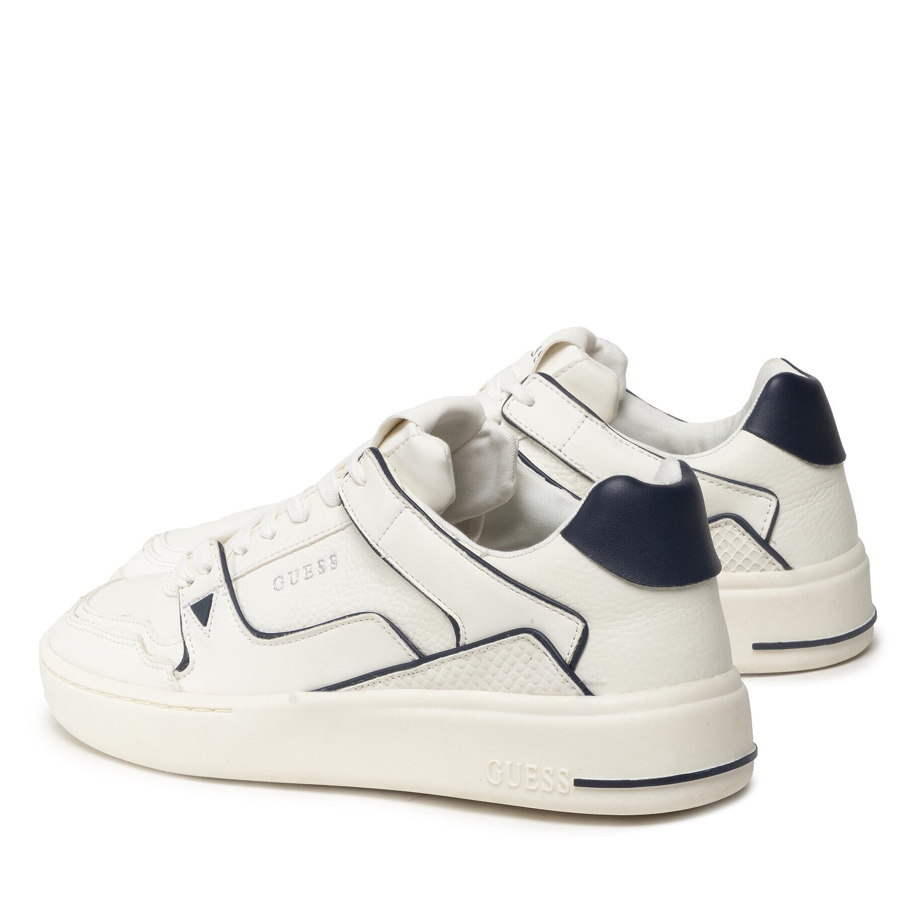 Guess Сникърси Verona Basket Low FM7VBL ELE12 Бял - Pepit.bg