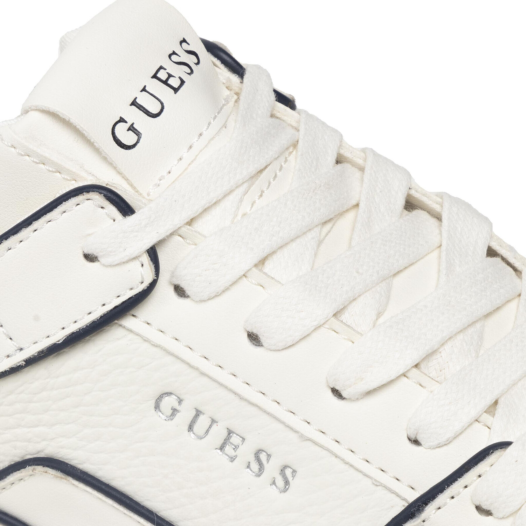Guess Сникърси Verona Basket Low FM7VBL ELE12 Бял - Pepit.bg