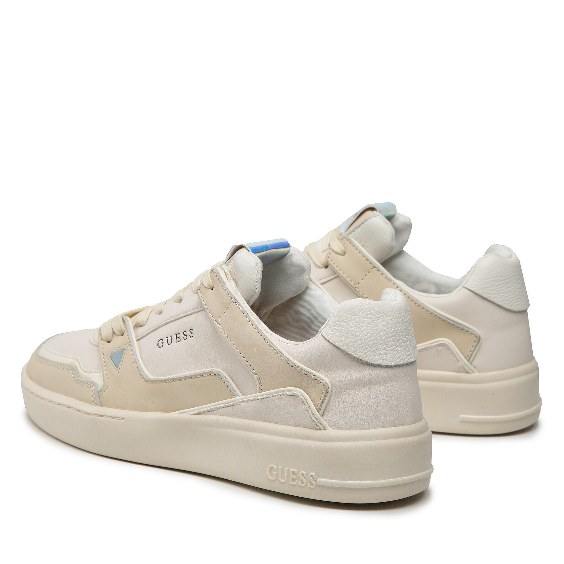 Guess Сникърси Verona Basket Low FM7VBL ELL12 Бял - Pepit.bg