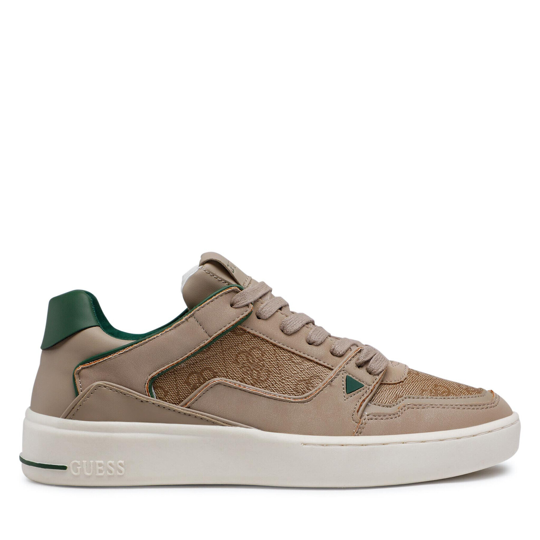 Guess Сникърси Verona Basket Low FM7VBL FAB12 Кафяв - Pepit.bg