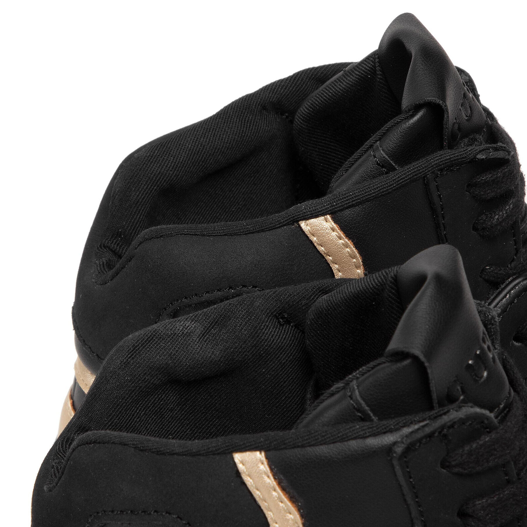 Guess Сникърси Verona Basket Mid FM7VBM FAB12 Черен - Pepit.bg