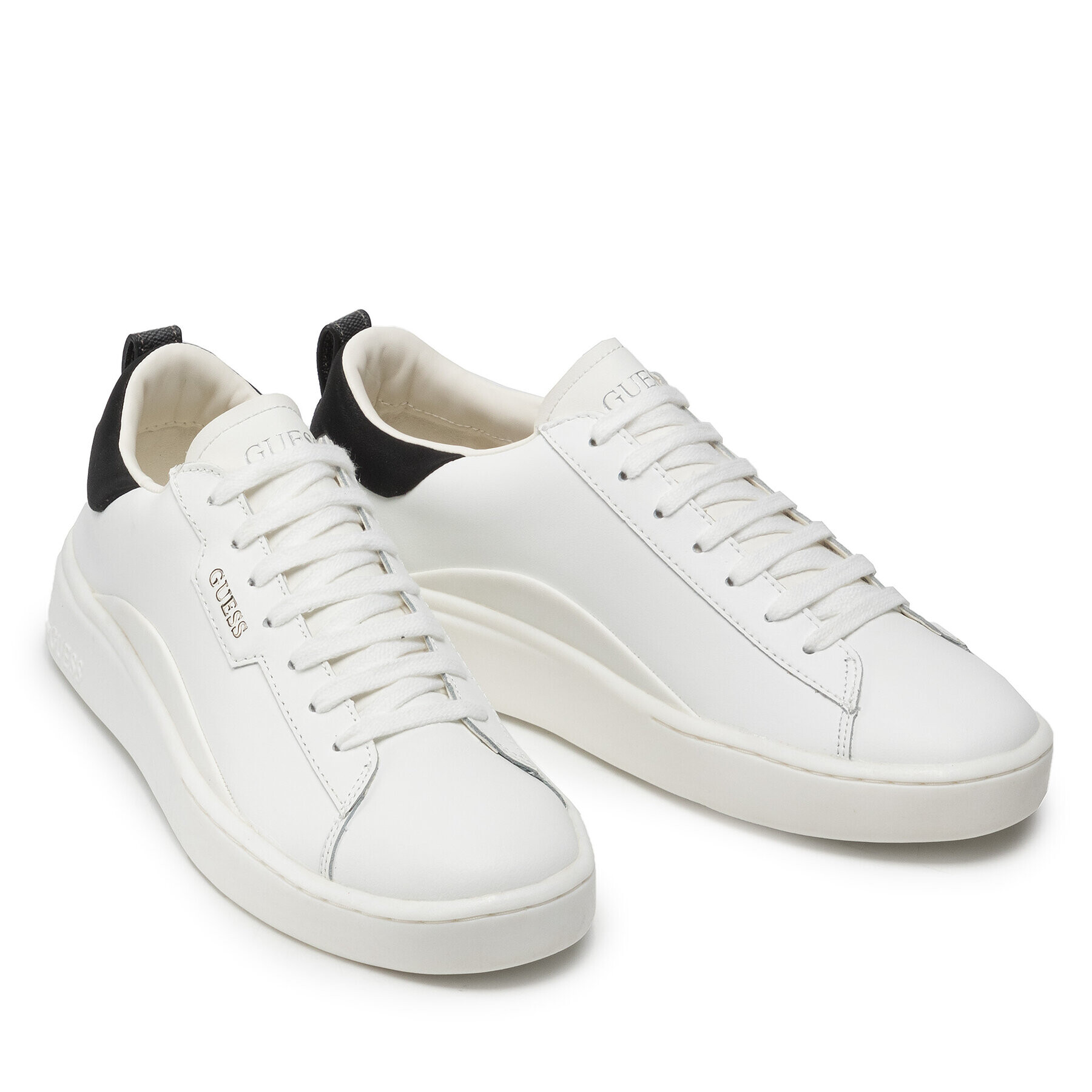 Guess Сникърси Verona FM6VER LEA12 Бял - Pepit.bg