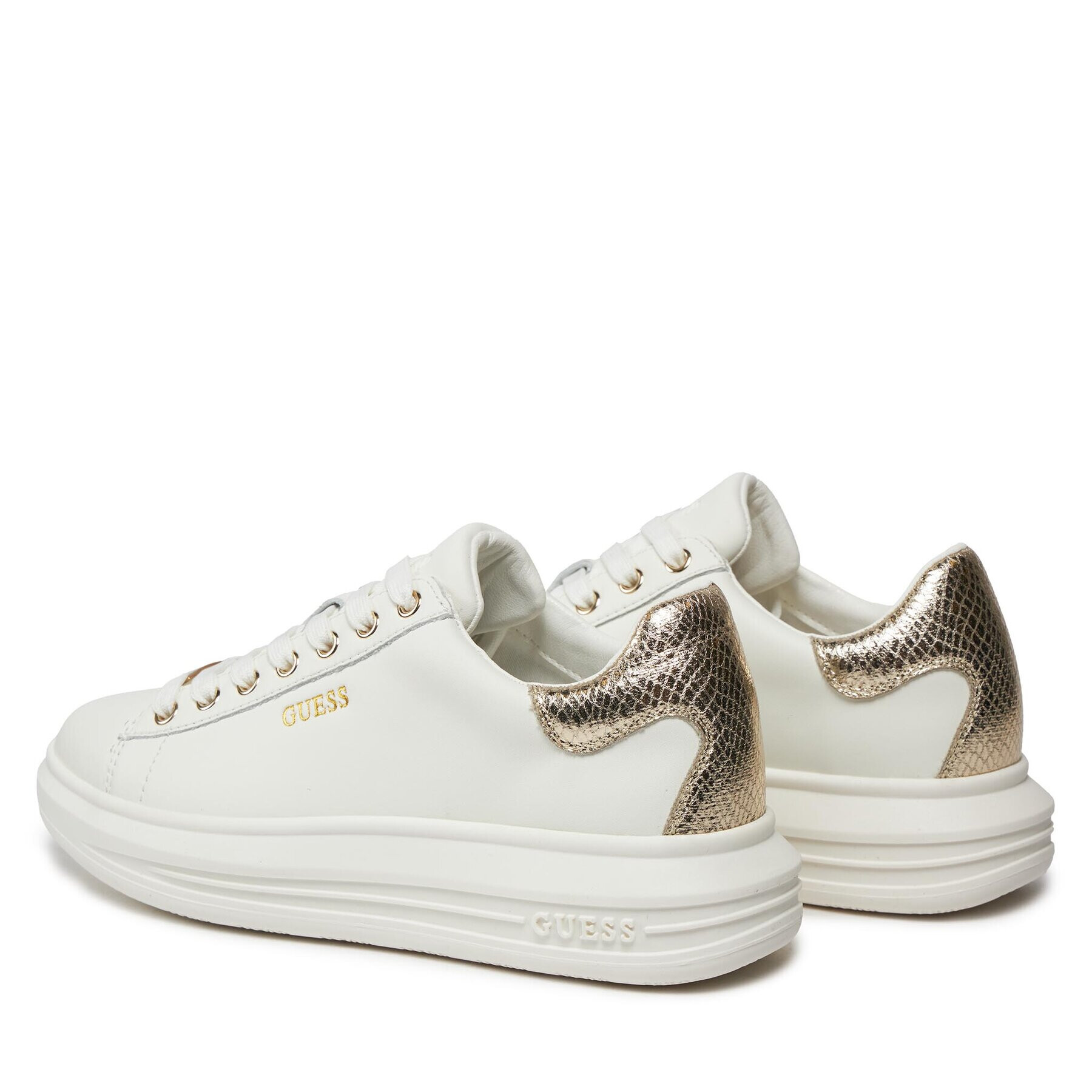 Guess Сникърси Vibo FL8VIB LEA12 Бял - Pepit.bg