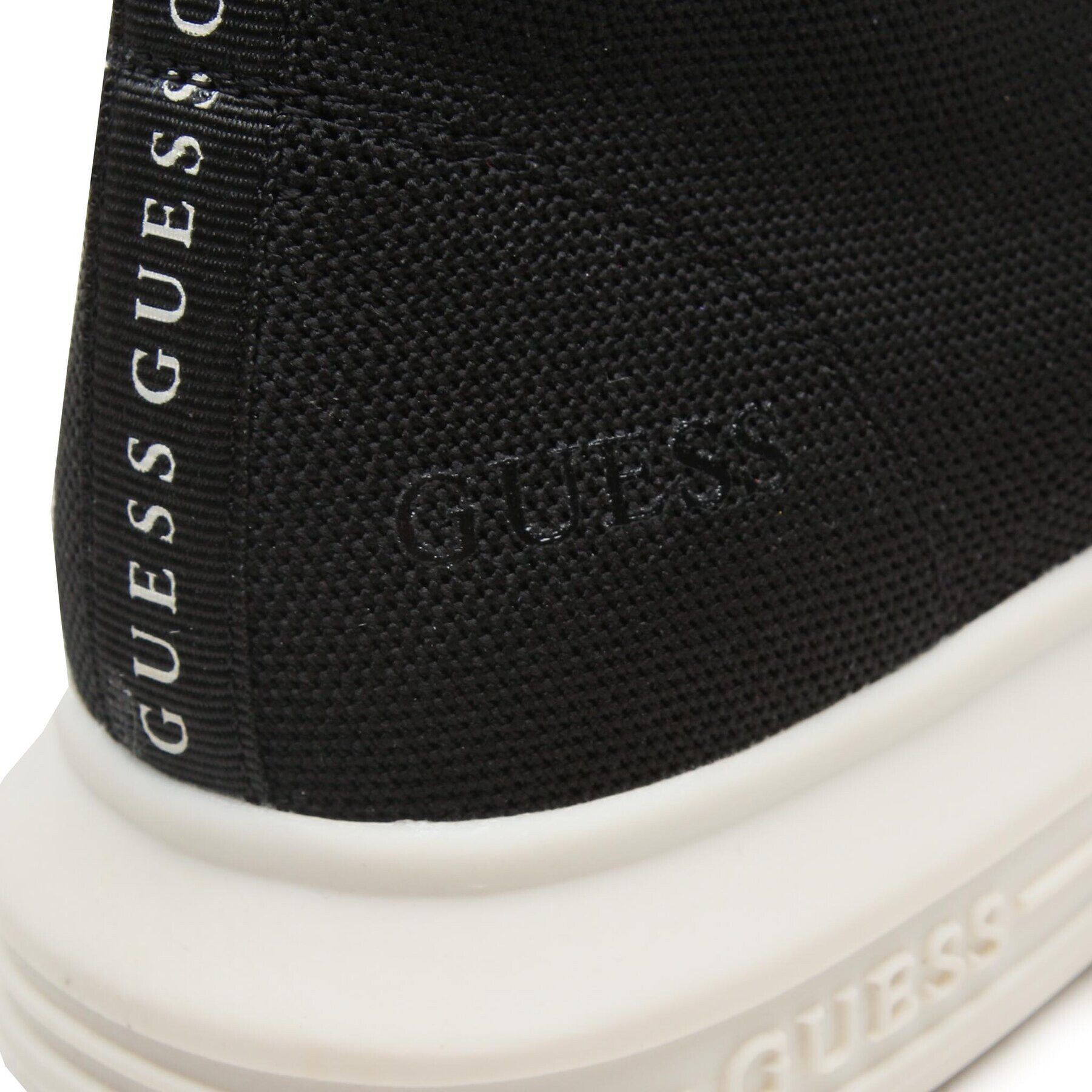 Guess Сникърси Vibo Sock FM6VSO FAB12 Черен - Pepit.bg