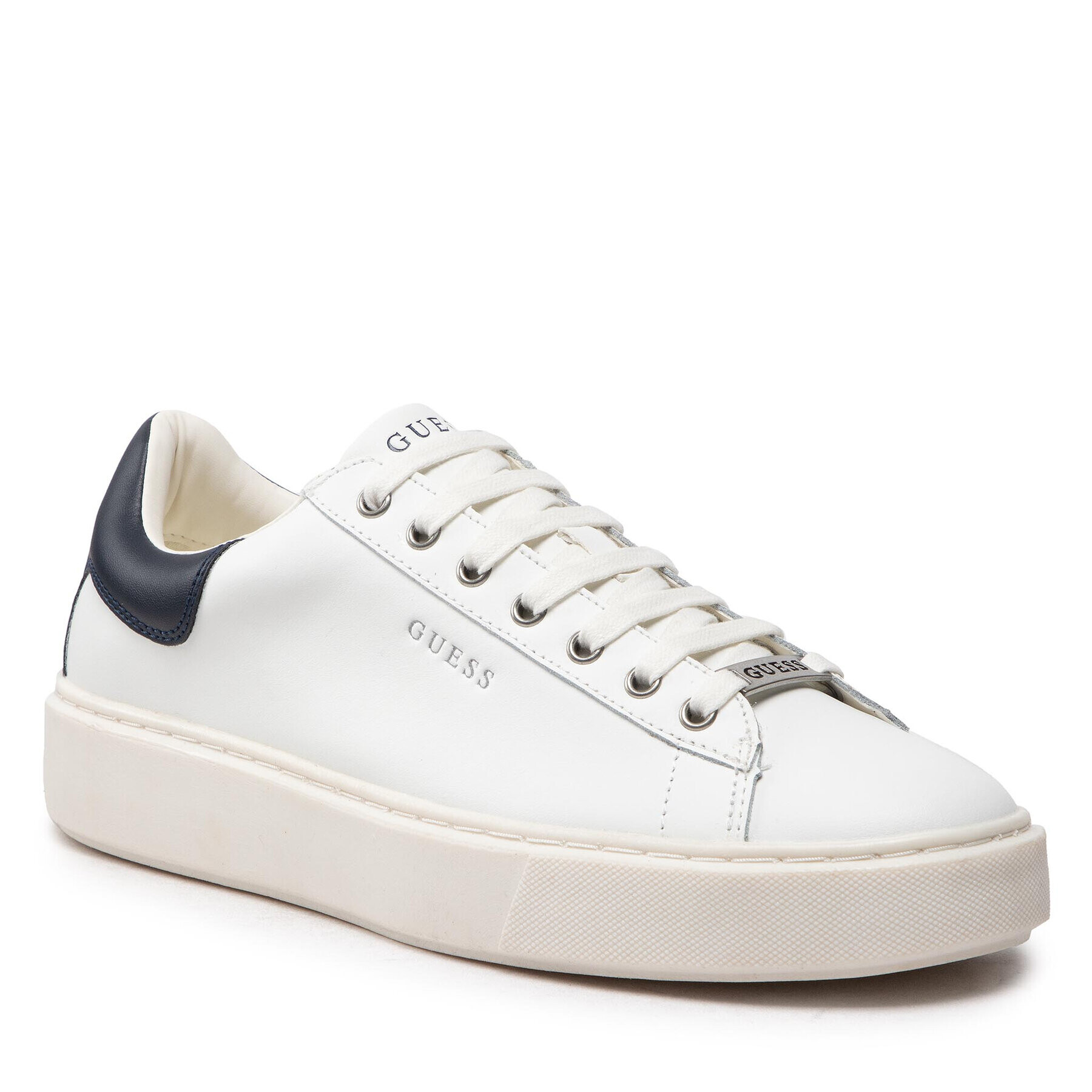 Guess Сникърси Vice FM8VIC LEA12 Бял - Pepit.bg