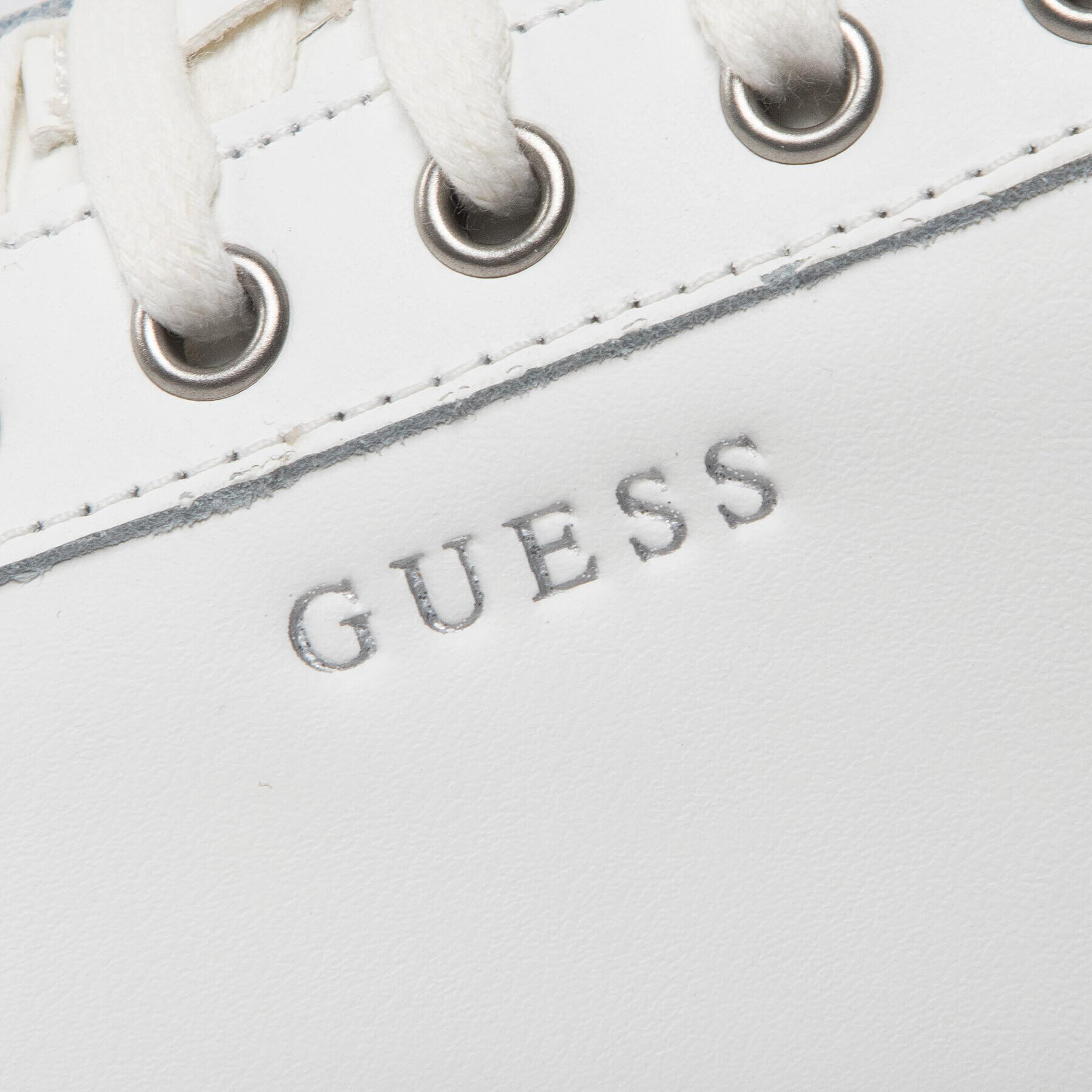 Guess Сникърси Vice FM8VIC LEA12 Бял - Pepit.bg