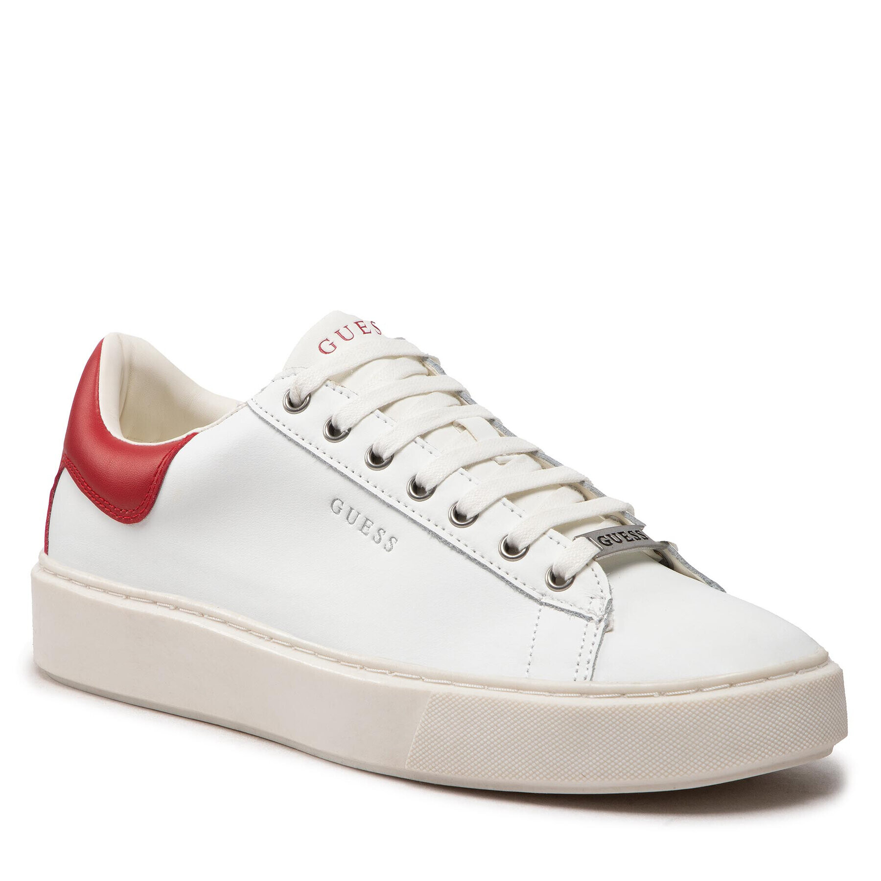 Guess Сникърси Vice FM8VIC LEA12 Бял - Pepit.bg