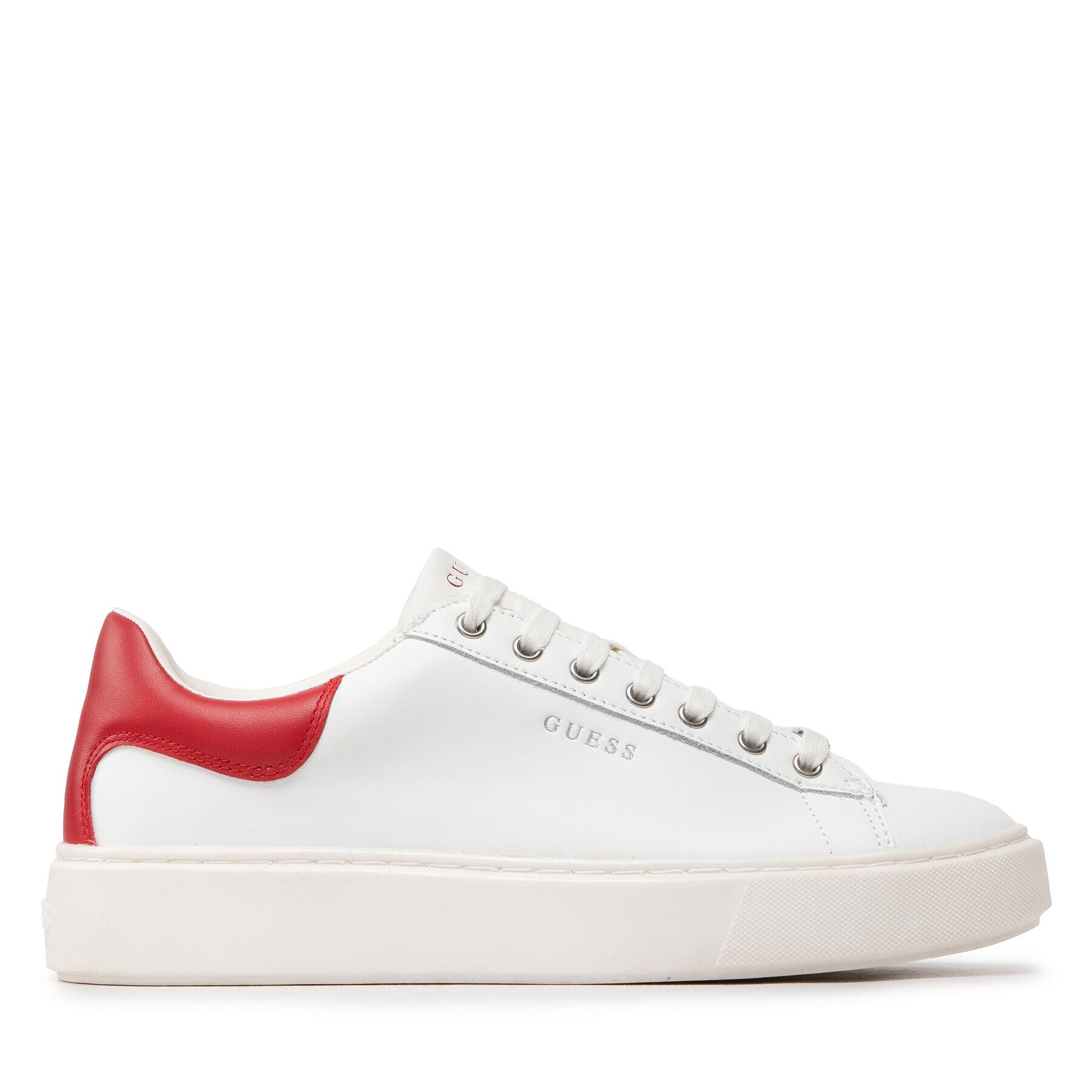 Guess Сникърси Vice FM8VIC LEA12 Бял - Pepit.bg
