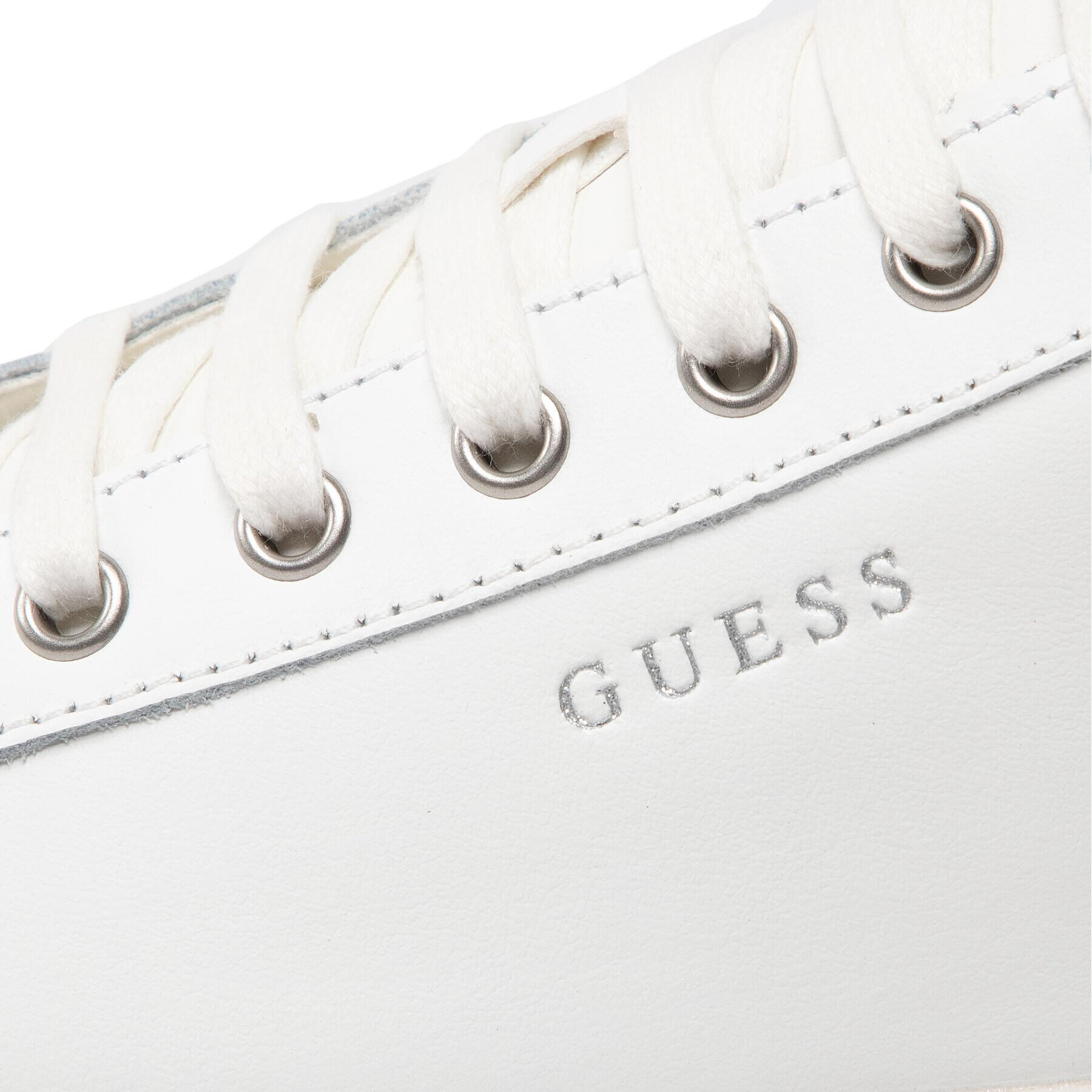 Guess Сникърси Vice FM8VIC LEA12 Бял - Pepit.bg