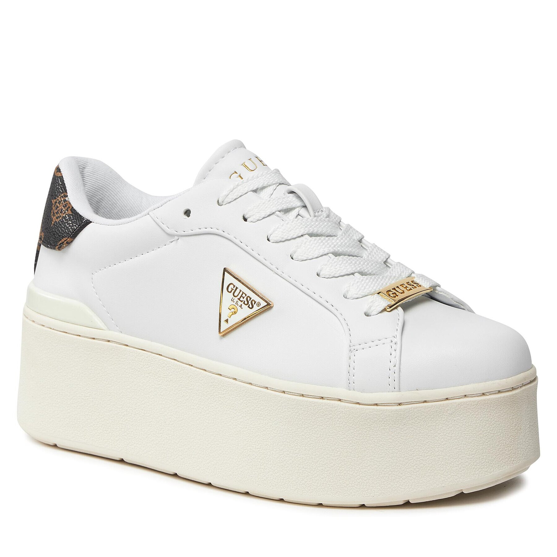 Guess Сникърси Willen FLPWLL ELE12 Бял - Pepit.bg