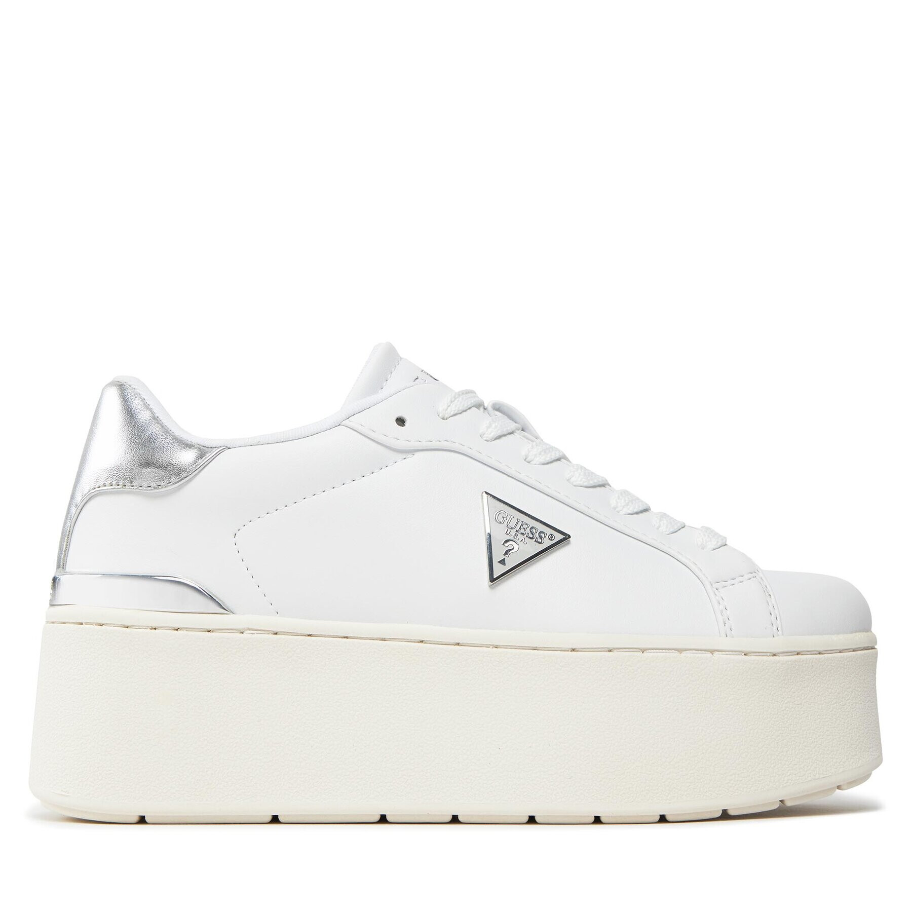 Guess Сникърси Willen FLPWLL LEL12 Бял - Pepit.bg