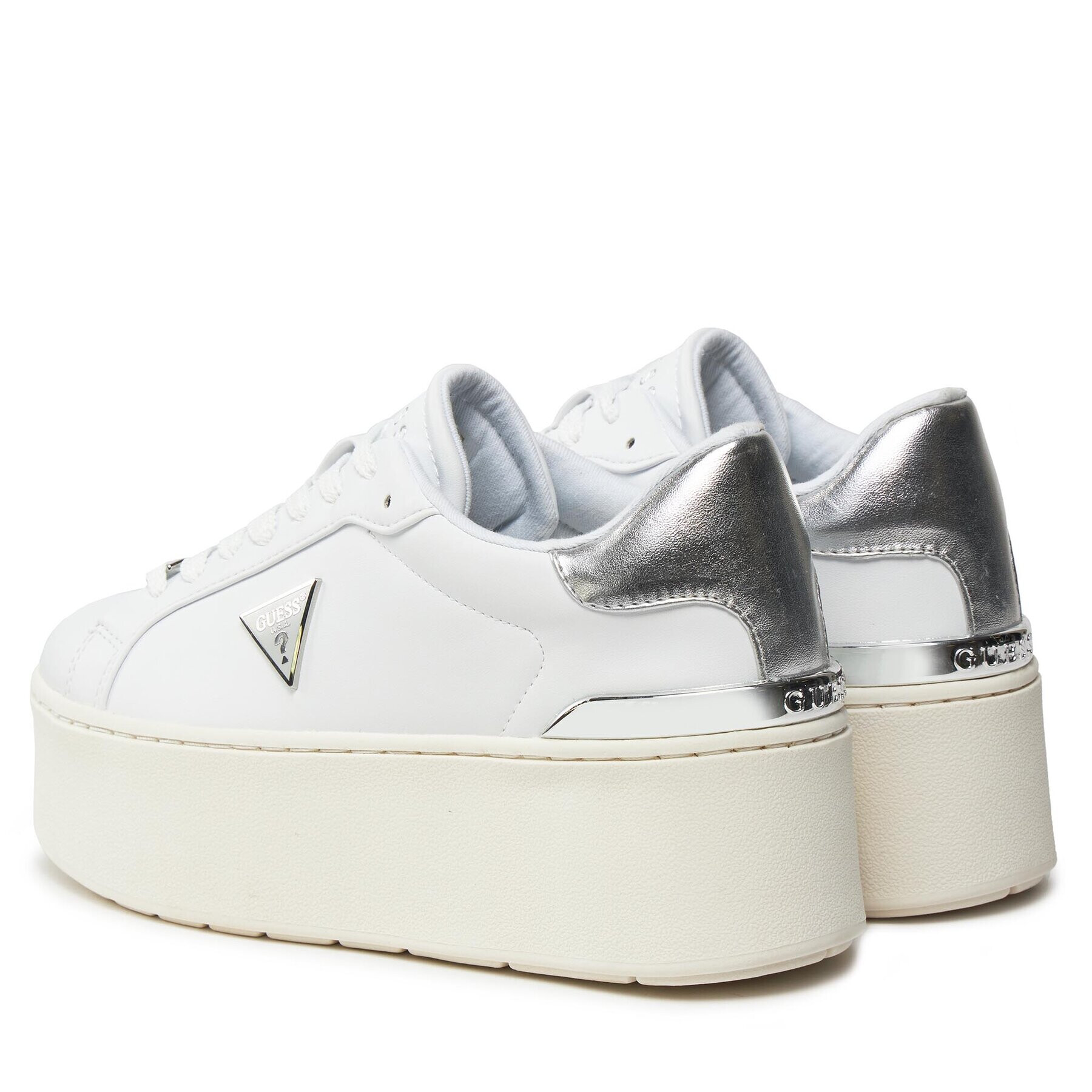 Guess Сникърси Willen FLPWLL LEL12 Бял - Pepit.bg