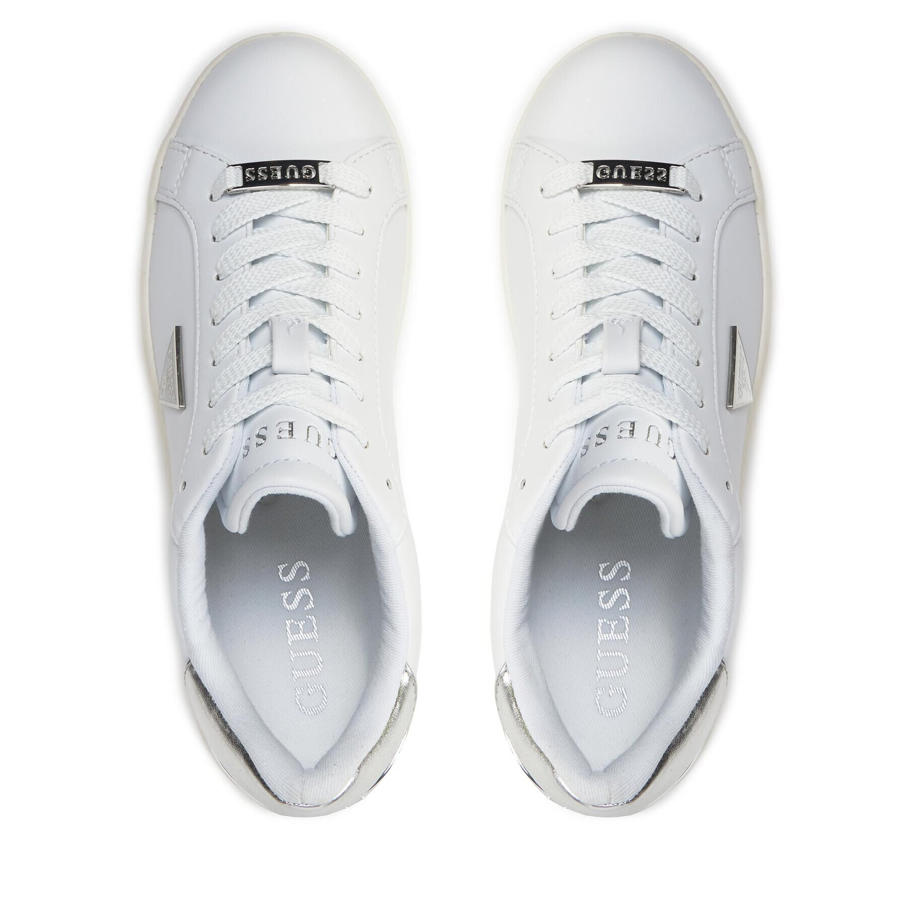Guess Сникърси Willen FLPWLL LEL12 Бял - Pepit.bg
