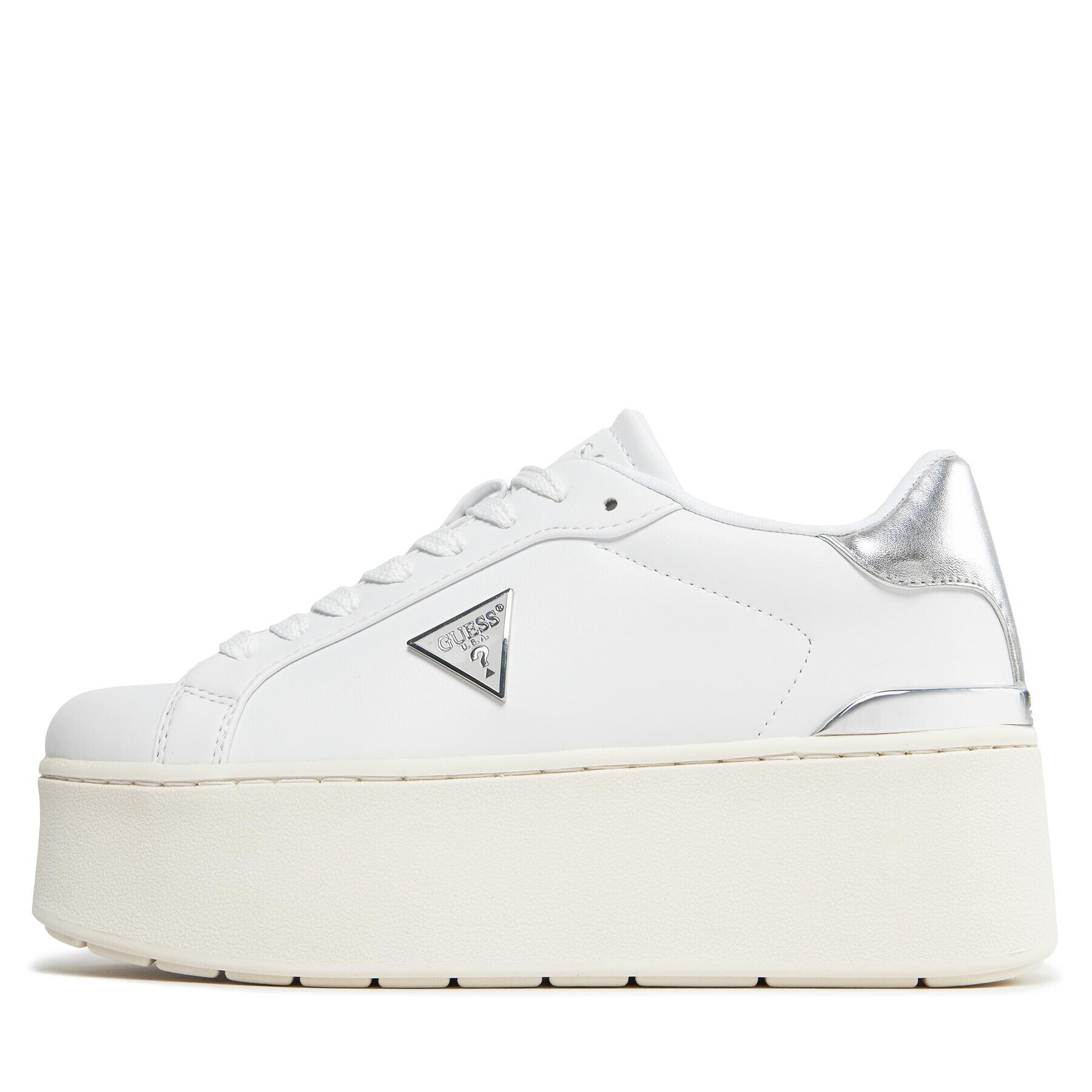 Guess Сникърси Willen FLPWLL LEL12 Бял - Pepit.bg