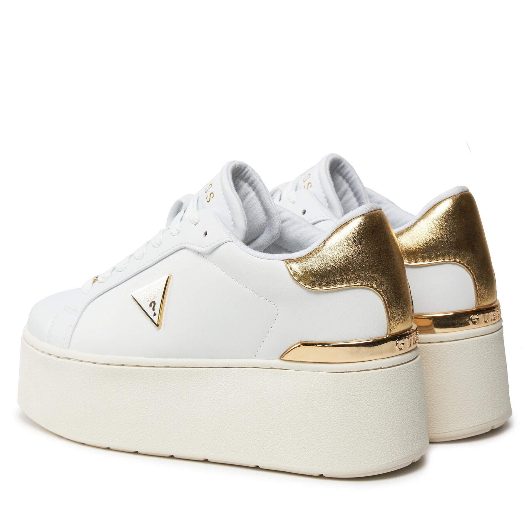 Guess Сникърси Willen FLPWLL LEL12 Бял - Pepit.bg