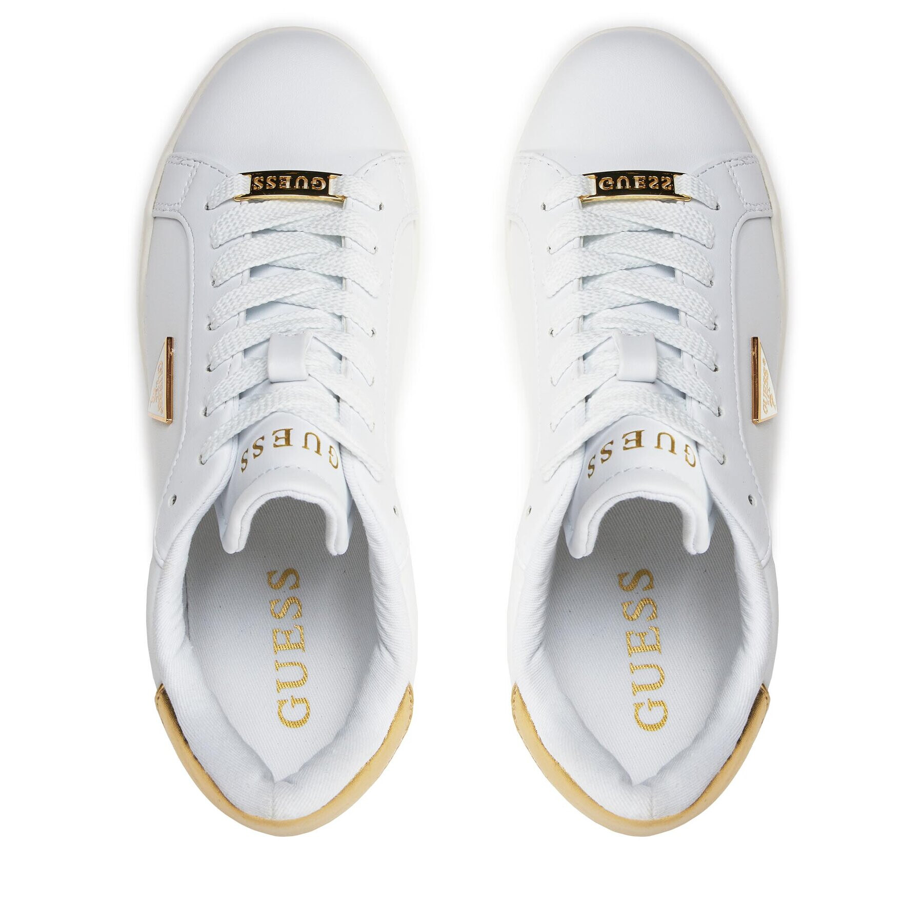 Guess Сникърси Willen FLPWLL LEL12 Бял - Pepit.bg