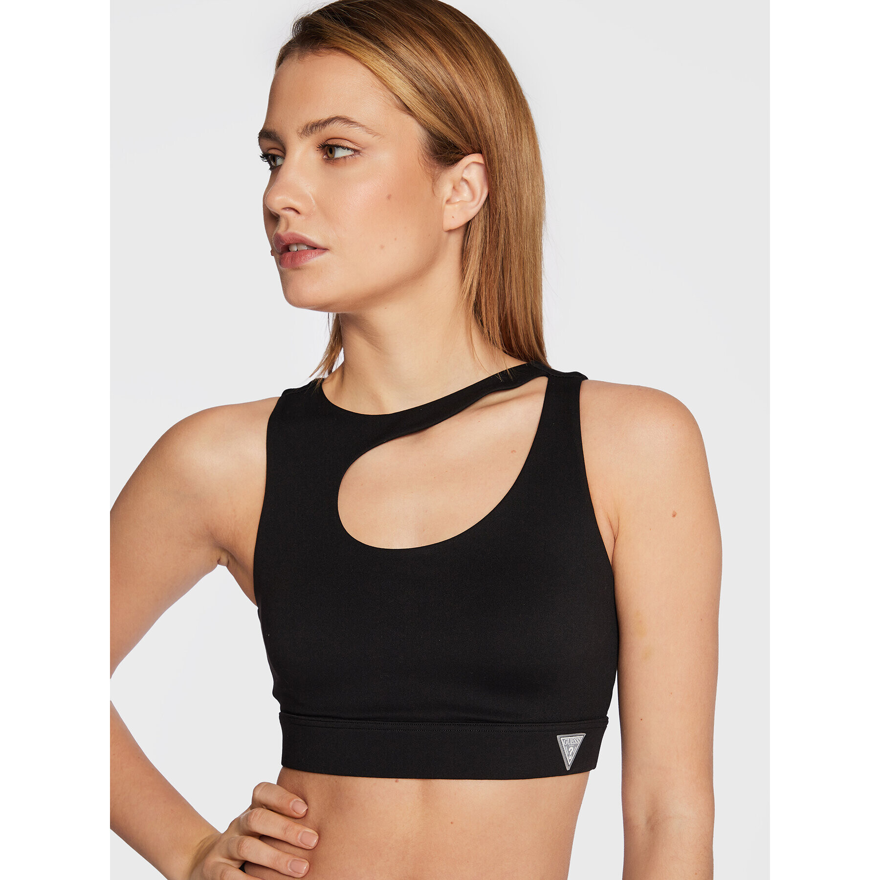 Guess Спортен сутиен V2YP01 MC04Z Черен - Pepit.bg